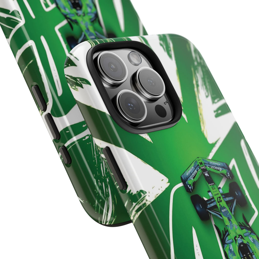 Racing-Inspired Tough Phone Cases - Durable Protection with Dynamic Car Design