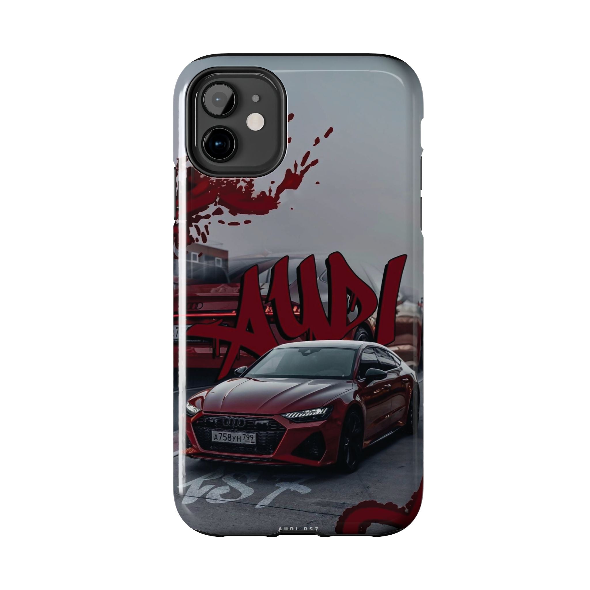 Audi-Inspired Tough Phone Case for Car Enthusiasts