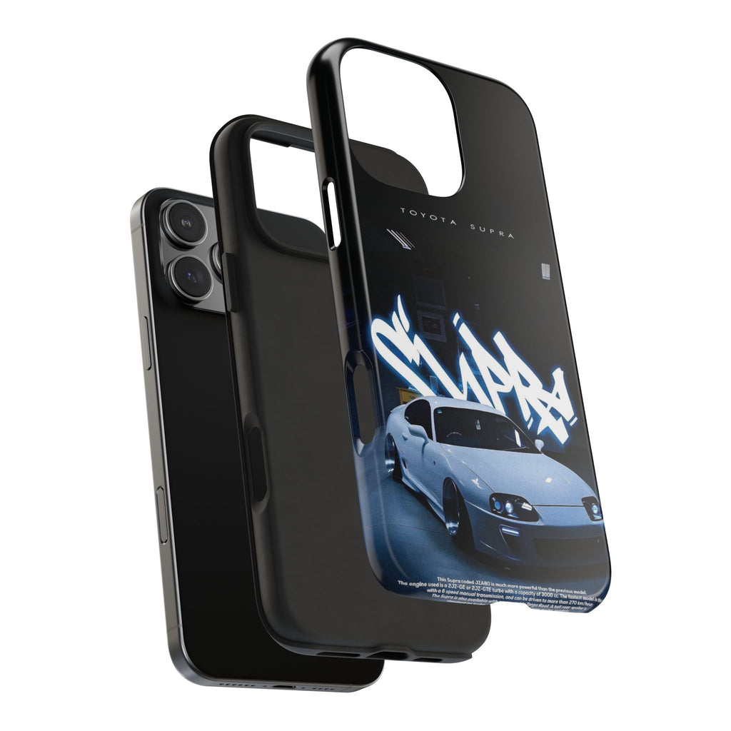 Toyota Supra Graffiti Phone Case - Tough & Stylish Protection for Car Enthusiasts