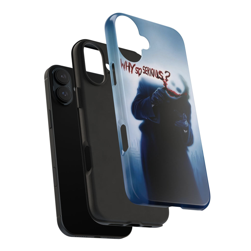 Tough Phone Cases, Dark Humor Phone Cover, Joker Inspired Case, Gifts for Movie Fans, Unique Phone Protector, Cool Accessories