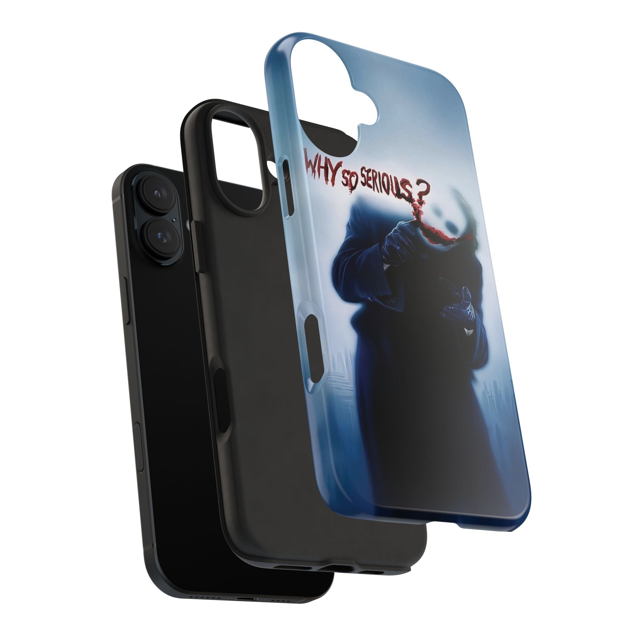 Tough Phone Cases, Dark Humor Phone Cover, Joker Inspired Case, Gifts for Movie Fans, Unique Phone Protector, Cool Accessories