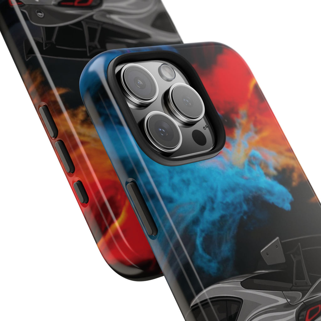 Racing-Inspired Tough Phone Case for Car Enthusiasts