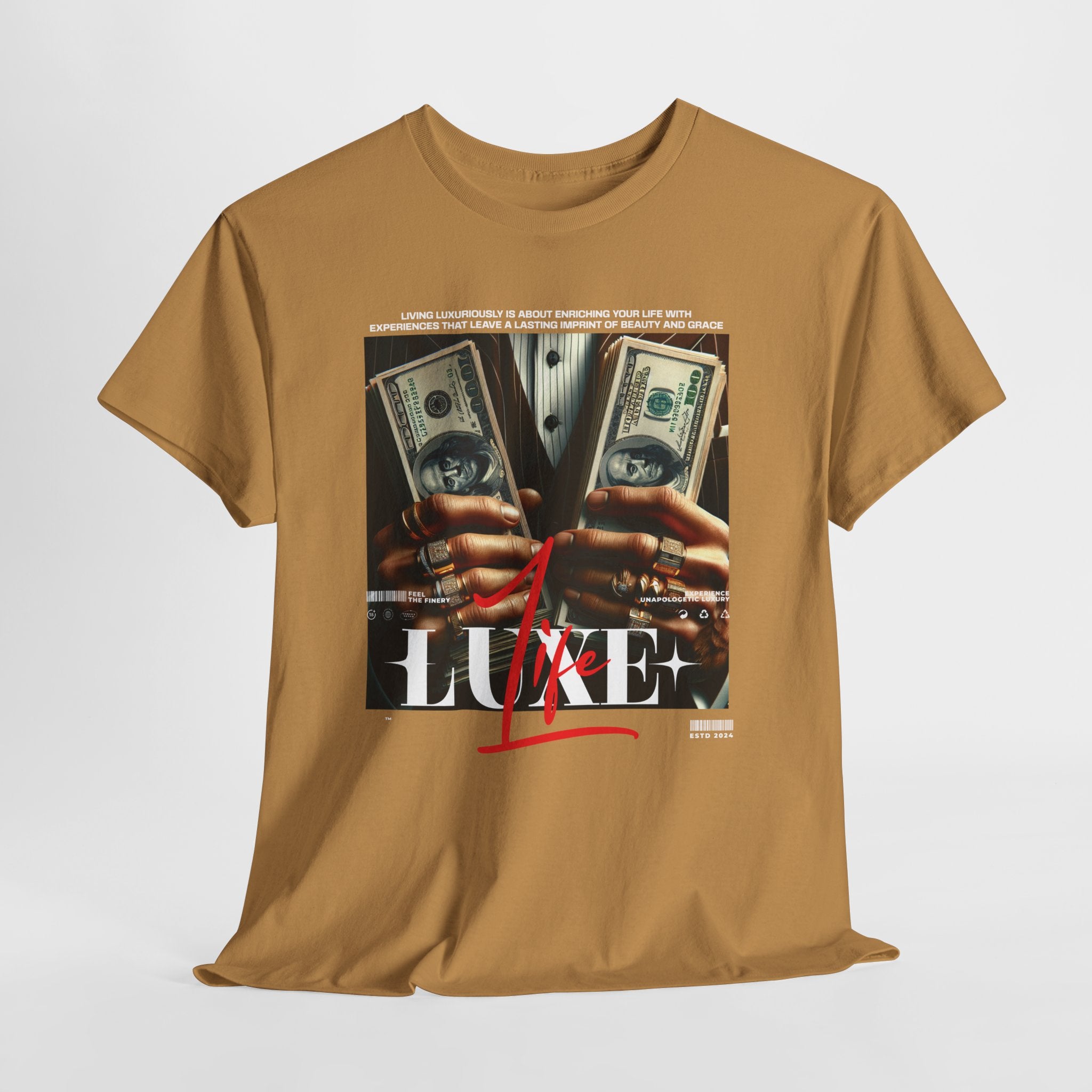 Trendy Luxe Graphic Tee, Unisex Cotton T-Shirt for Fashion Lovers, Perfect for Streetwear Style, Gift for Birthdays and Special [...]