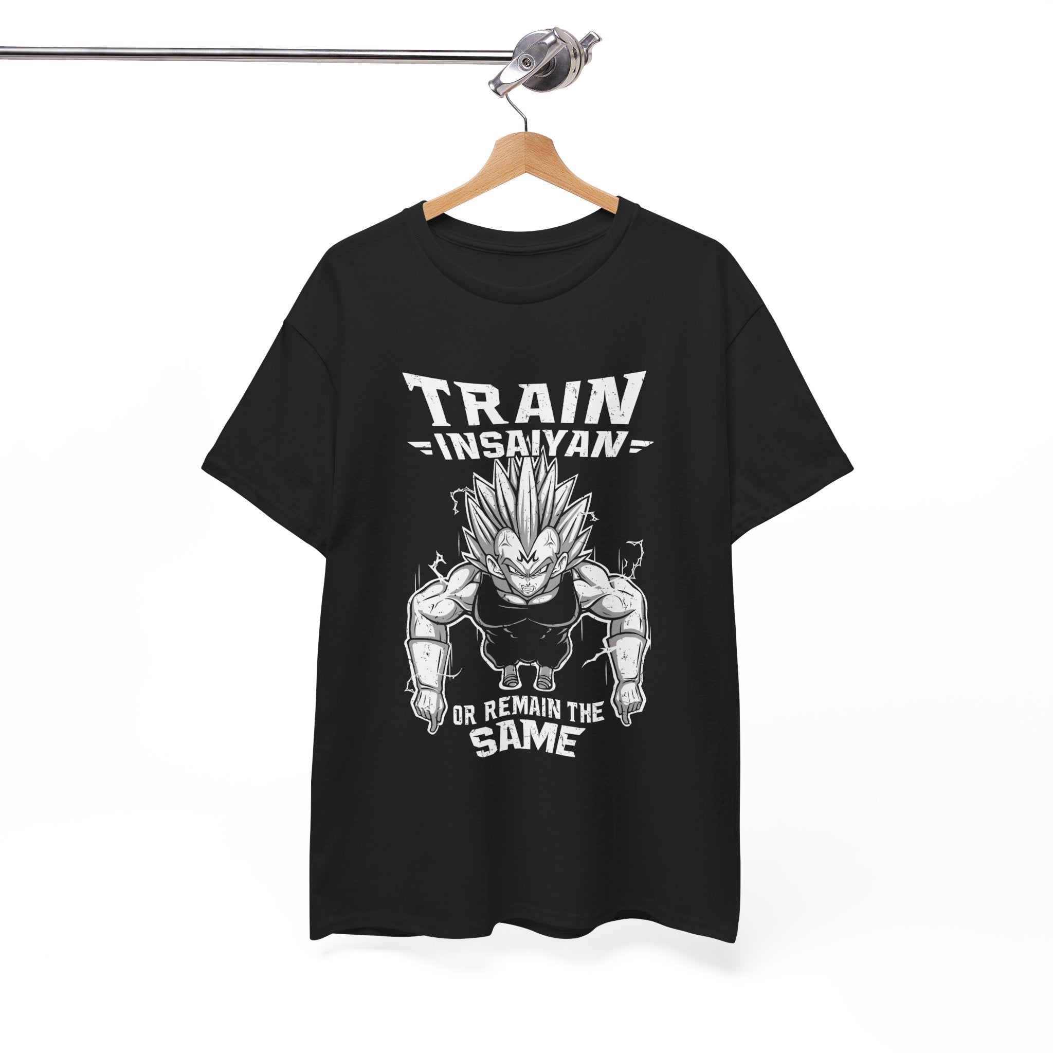 Train Insaiyan Gym T-Shirt — Anime Super Saiyan Workout Tee