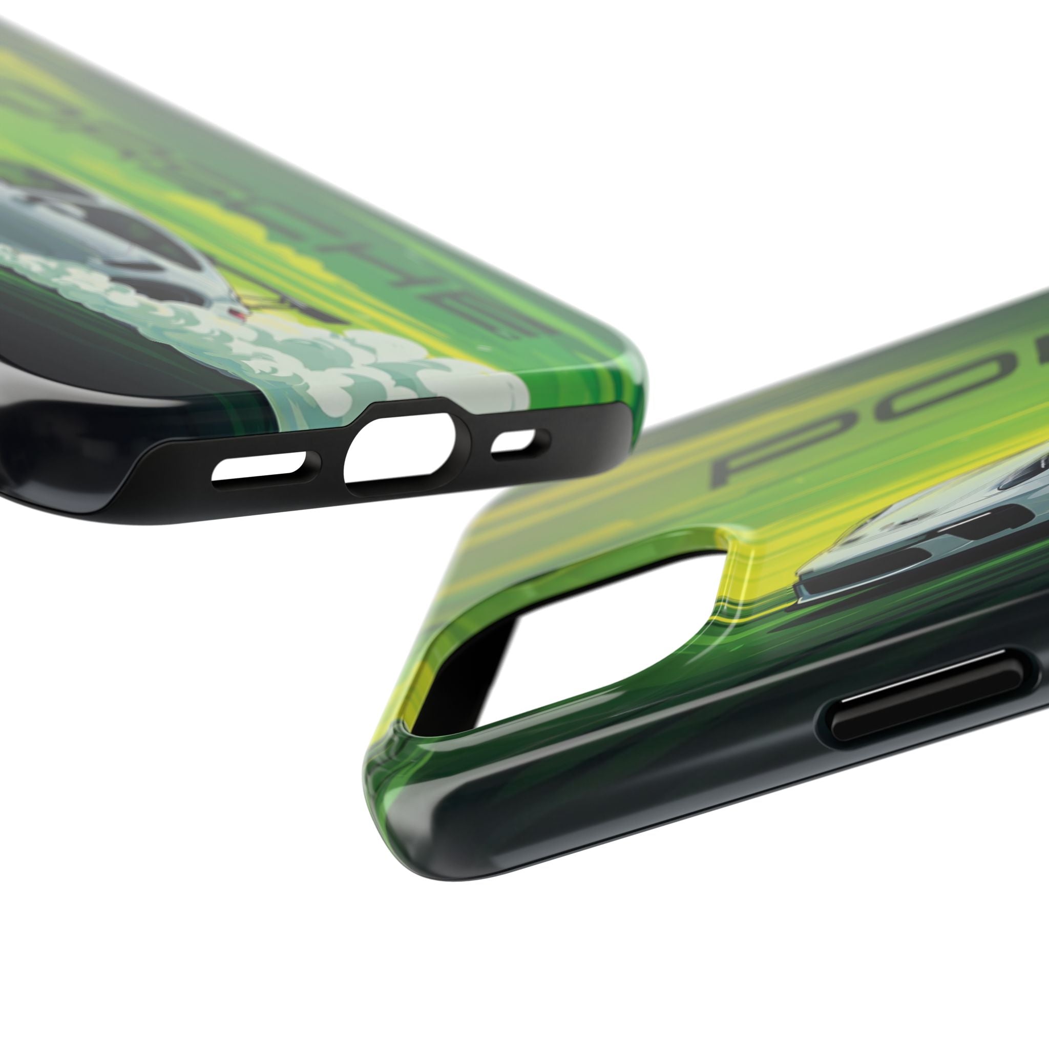 Porsche Tough Phone Cases, Luxury Car Accessories, Durable Phone Cover, Auto Enthusiast Gift, Sports Car Merchandise