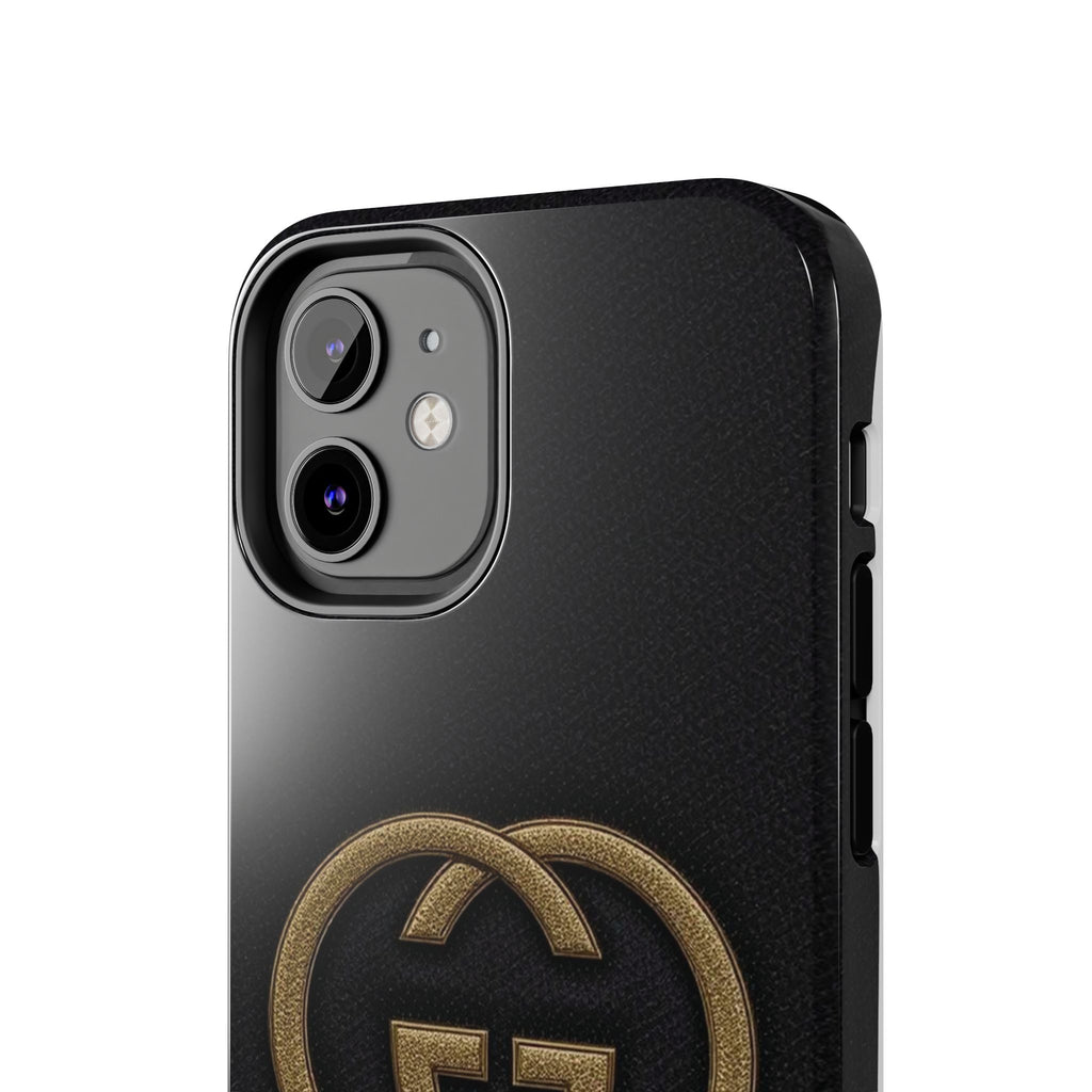 Stylish Tough Phone Cases with Elegant Logo, Durable Protection, Fashion Accessory, Smartphone Cases, Gift for Her or Him