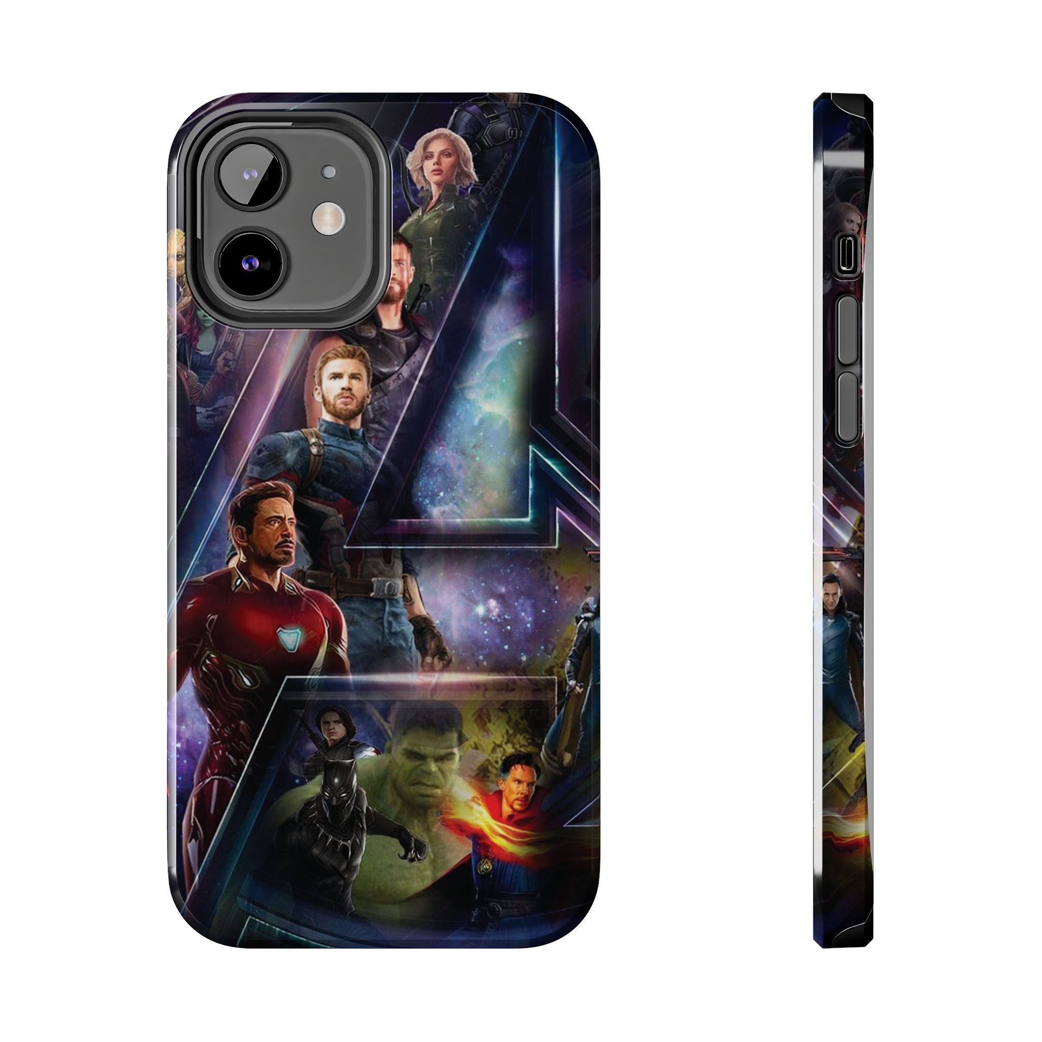Marvel Avengers Tough Phone Cases | Durable Phone Cover, Superhero Gifts, Geek Accessories, Unique Phone Cases, Avengers Merchandise