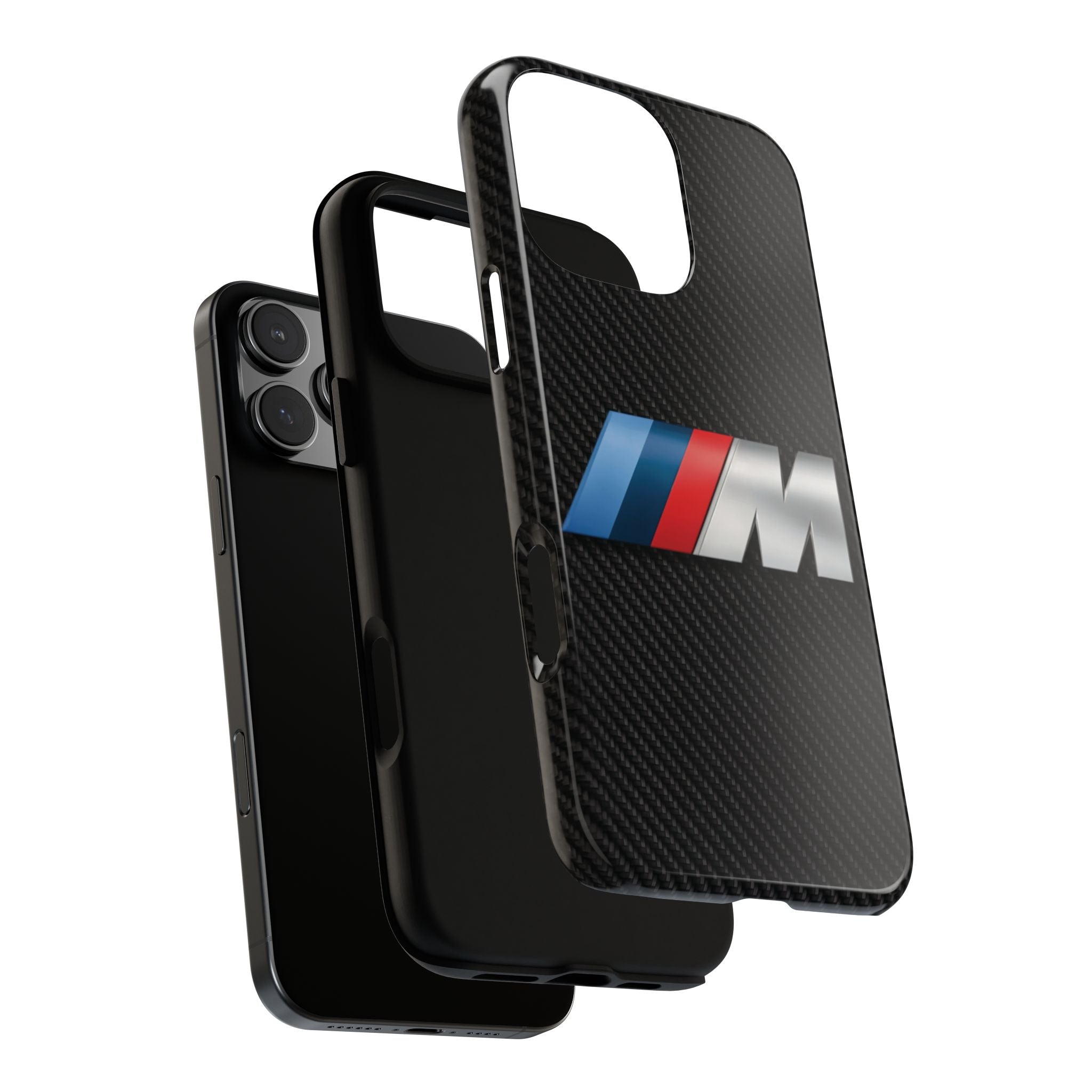 Carbon Fiber BMW M Logo Tough Phone Case