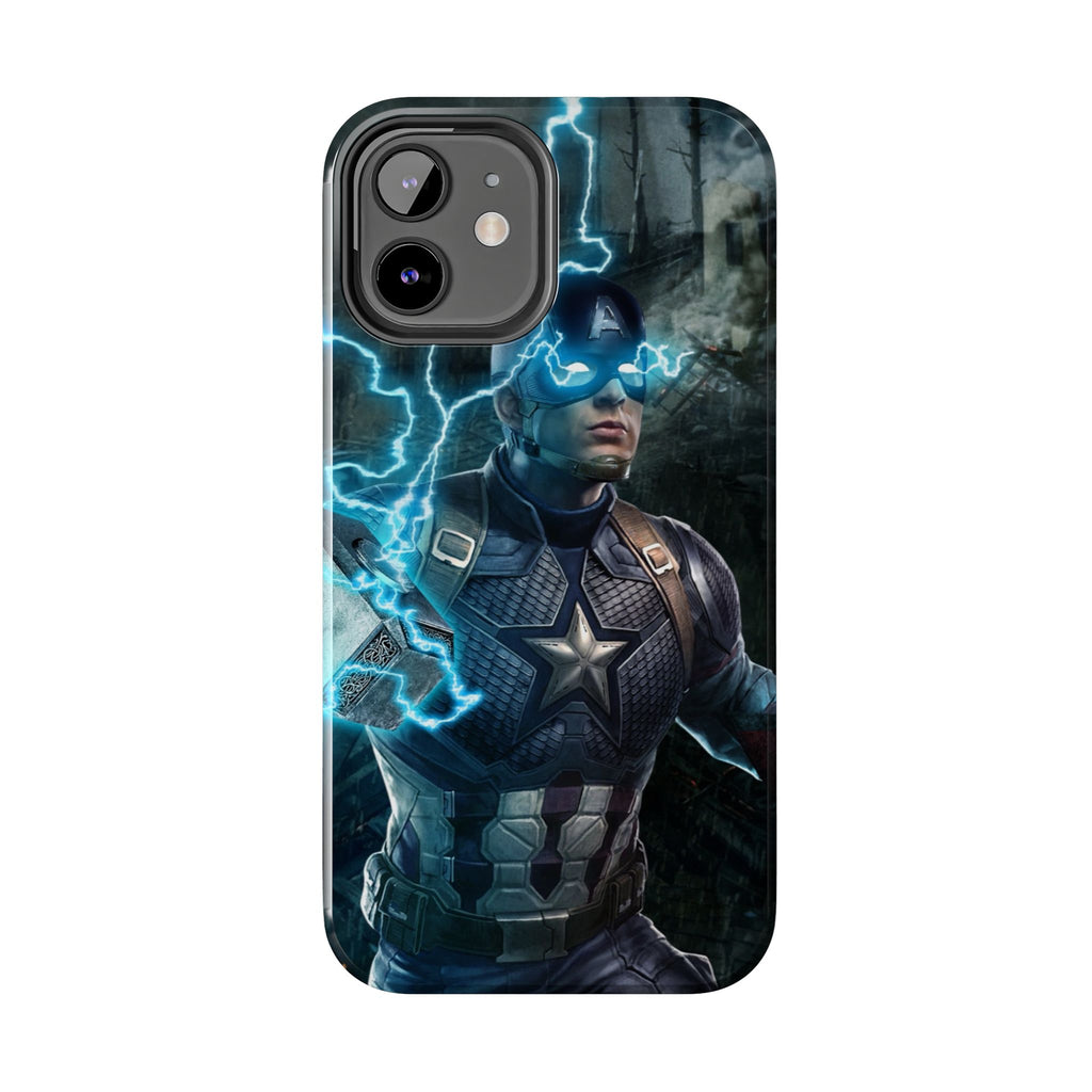 Captain America Superhero Tough Phone Cases, Hero Phone Cover, Gift for Gamers, Superhero Accessory, Durable Phone Case for Every Occasion