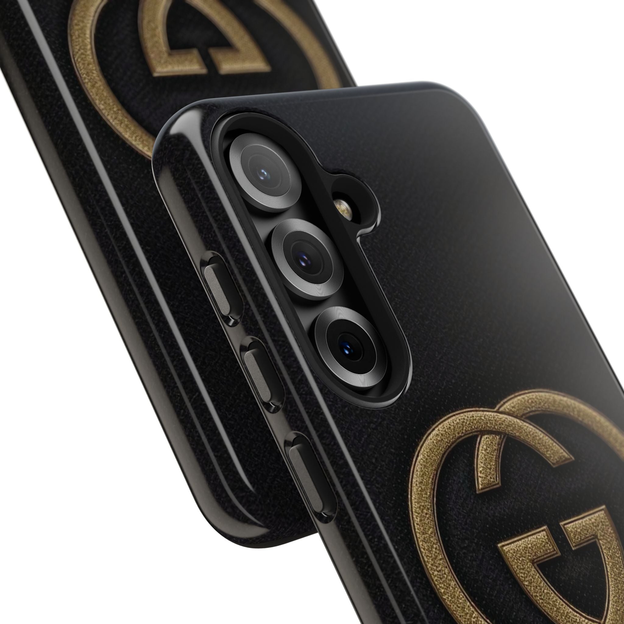 Stylish Tough Phone Cases with Elegant Logo, Durable Protection, Fashion Accessory, Smartphone Cases, Gift for Her or Him