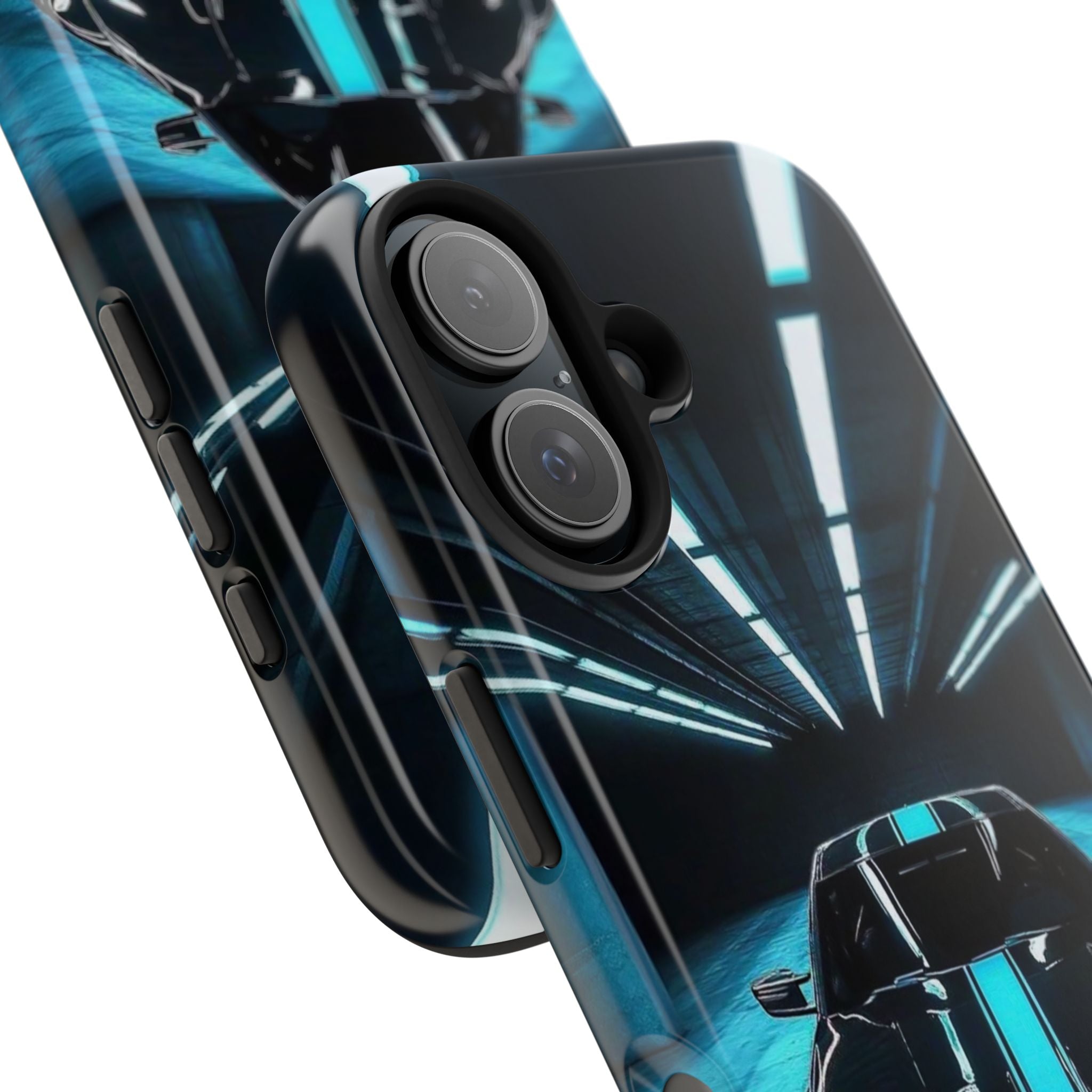 Stylish Tough Phone Case for Car Enthusiasts - Durable & Protective