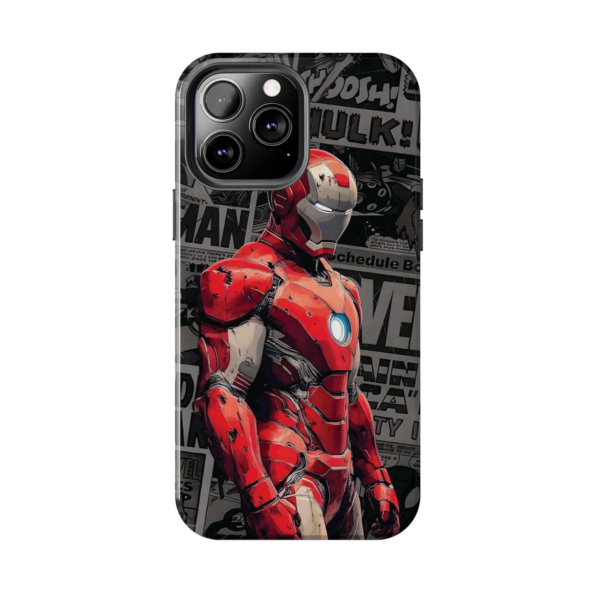 Iron Man Hero Tough Phone Cases - Durable, Stylish, Perfect for Marvel Fans, Geek Gifts, Comic Book Lovers, Unique Accessories