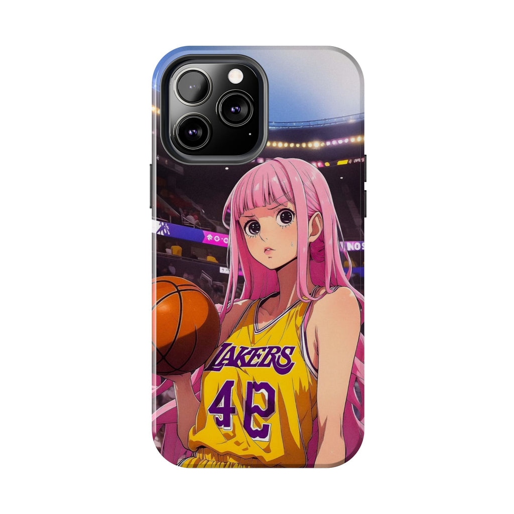 Sporty Anime Phone Cases - Tough Protection, Unique Basketball Design, Gift for Fans, Durable Soft Case, Perfect for Sports Lovers