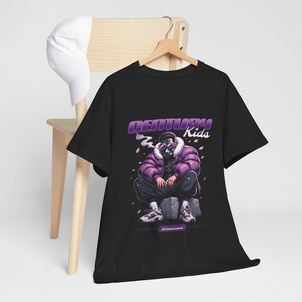 Streetwear Graphic Tee for Kids - Graffiti Style Design