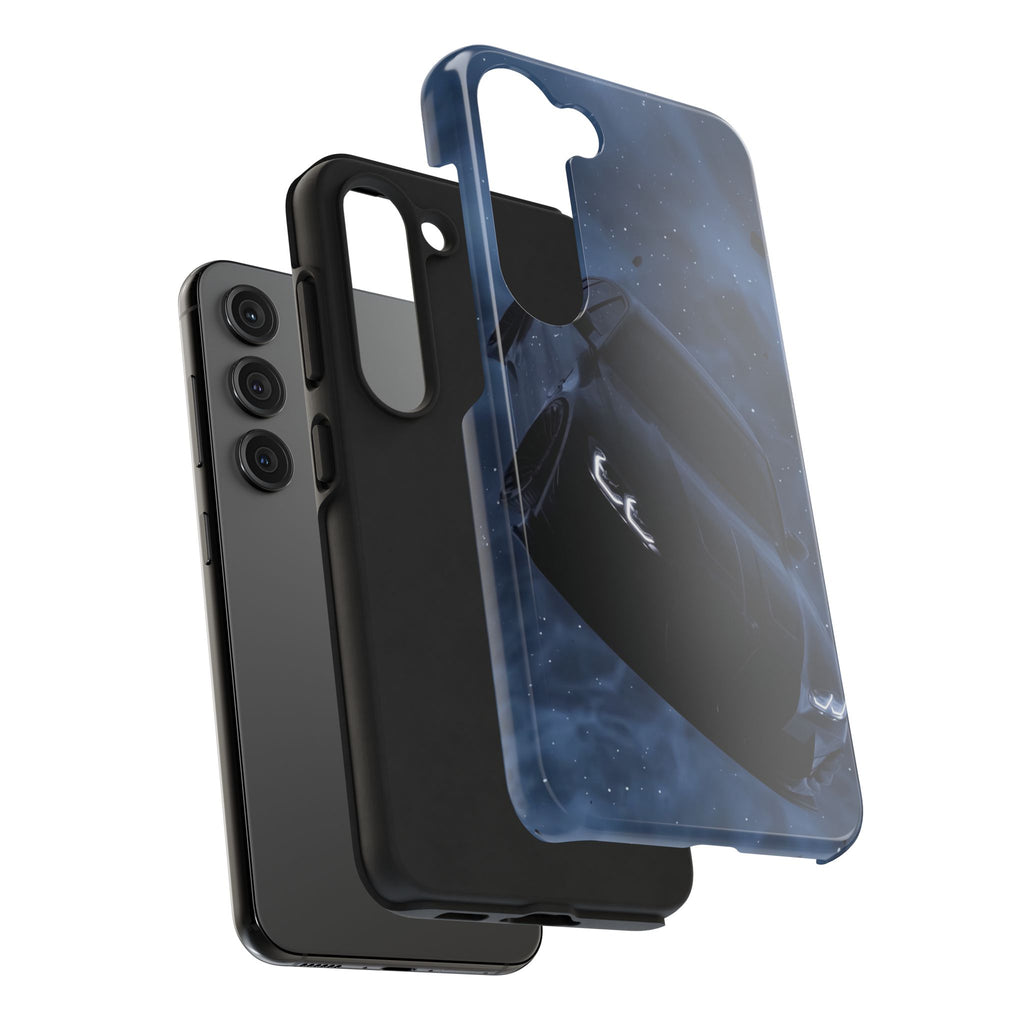 Car Enthusiast Phone Case | Tough Phone Cases, Car Lover Gift, Durable Cover, Automotive Accessories, Black Car Design