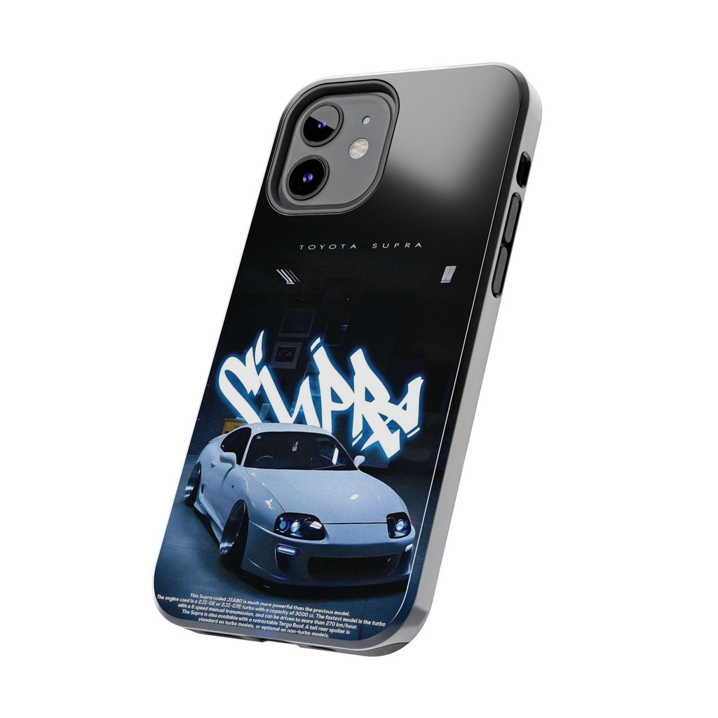 Toyota Supra Graffiti Phone Case - Tough & Stylish Protection for Car Enthusiasts