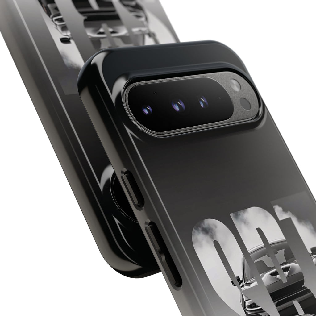 Charger SRT Tough Cases Phone Case — Monochrome Muscle Car Design