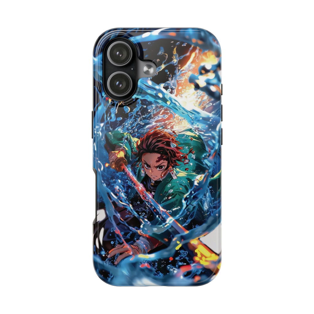 Demon Slayer Tough Phone Case - Samurai Combat Design
