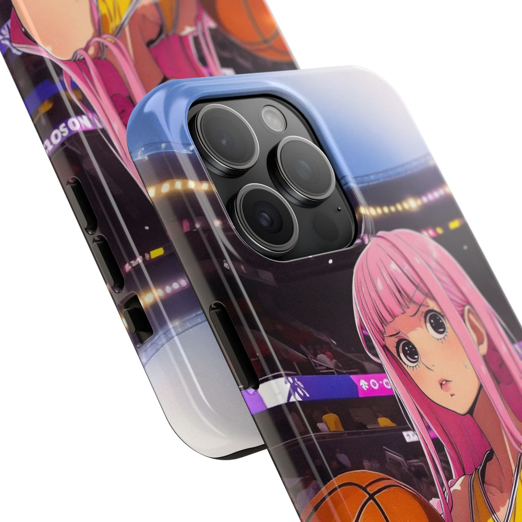 Sporty Anime Phone Cases - Tough Protection, Unique Basketball Design, Gift for Fans, Durable Soft Case, Perfect for Sports Lovers