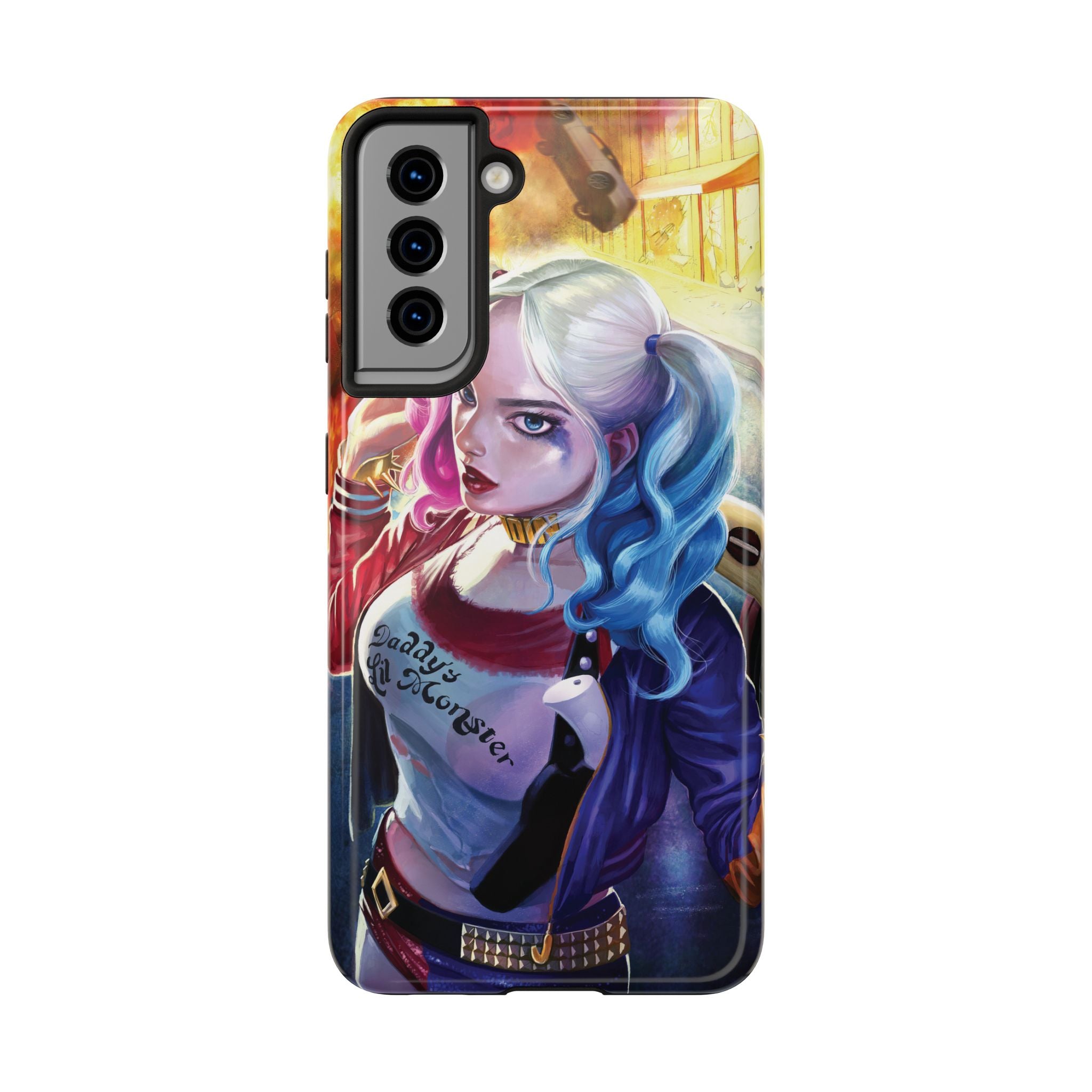 Harley Quinn Tough Phone Cases, Stylish Phone Protector for Women, Anime Style Mobile Cover, Unique Gift for Gamers, Pop Culture Accessories