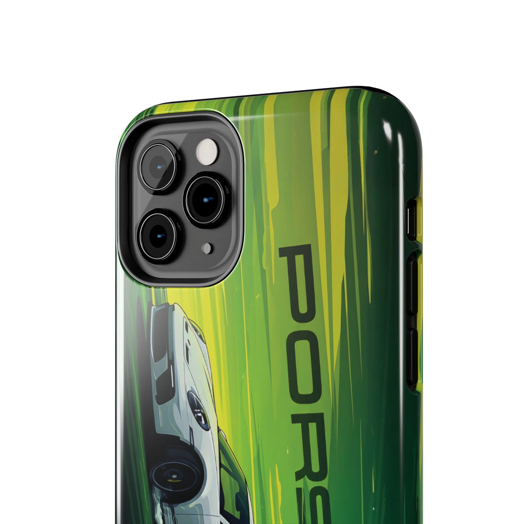 Porsche Tough Phone Cases, Luxury Car Accessories, Durable Phone Cover, Auto Enthusiast Gift, Sports Car Merchandise