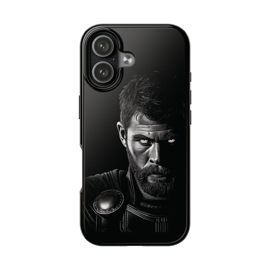 Tough Phone Cases featuring Warrior Design, Rugged Protector, Gift for Adventurers, Customizable Case, Durable Phone Cover