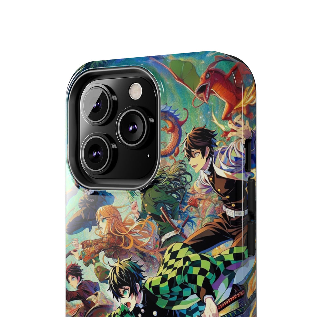 Vibrant Anime Tough Phone Cases, Protective Covers, Gifts for Fans, Geeky Accessories, Birthday or Holiday Presents
