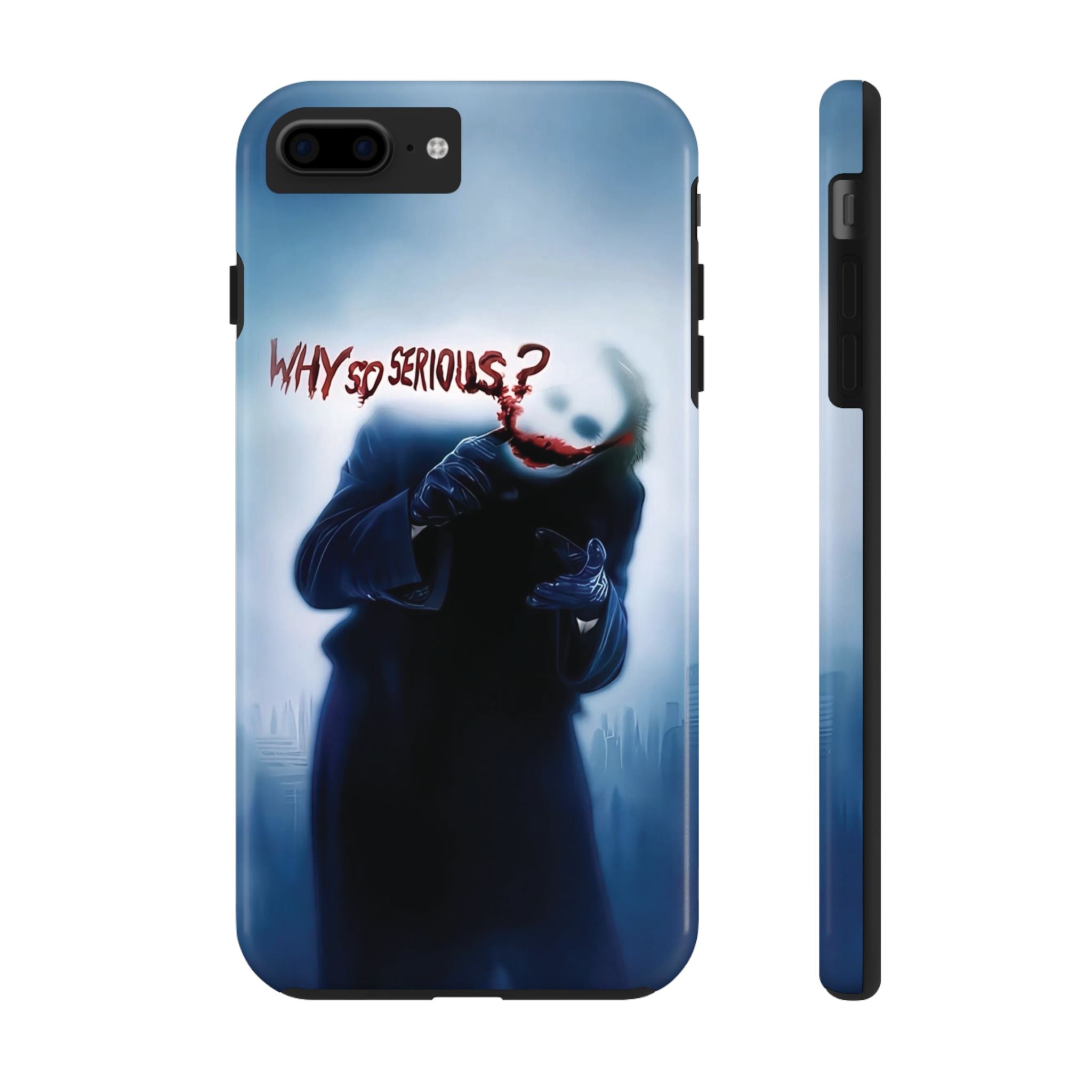 Tough Phone Cases, Dark Humor Phone Cover, Joker Inspired Case, Gifts for Movie Fans, Unique Phone Protector, Cool Accessories