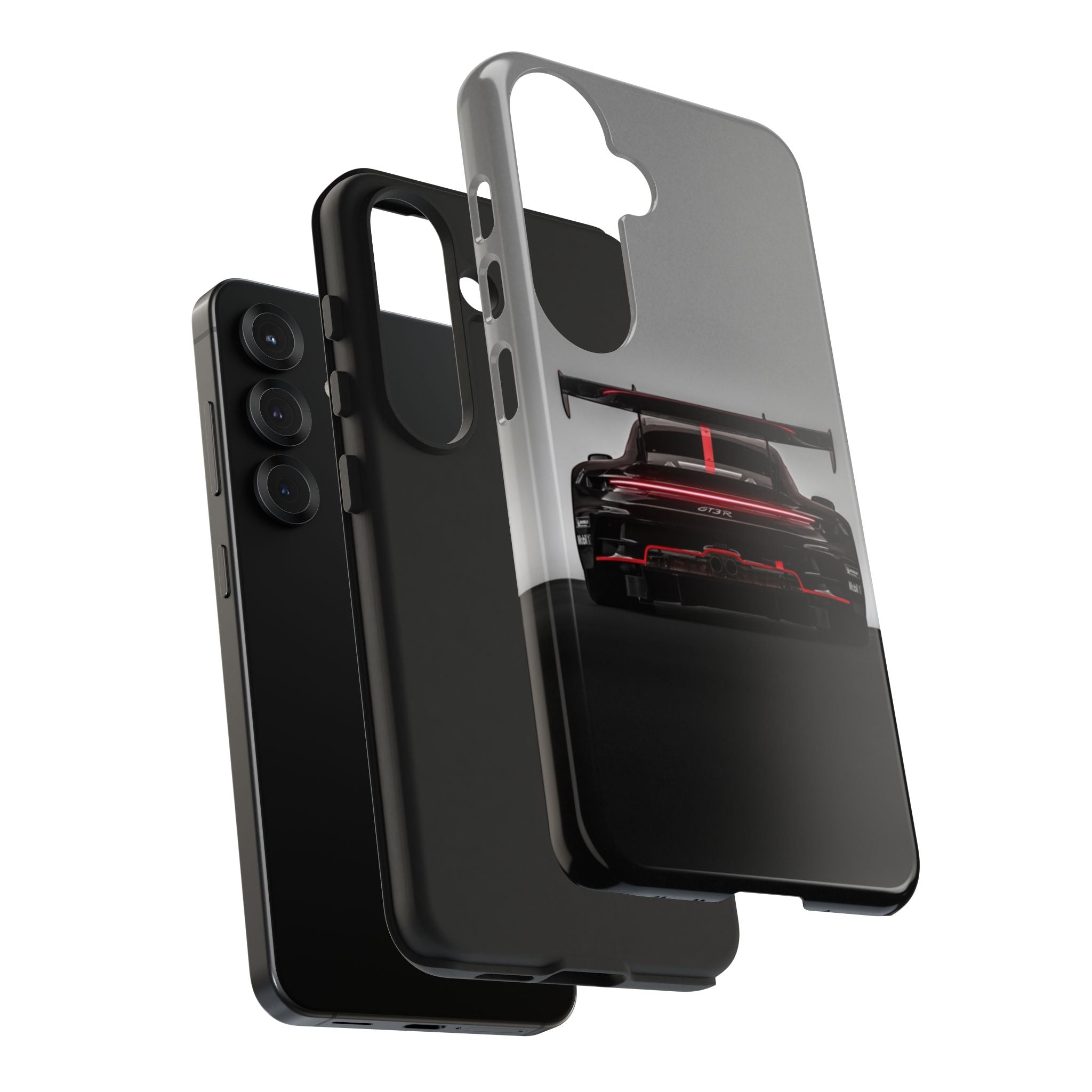 Racing-Inspired Tough Phone Case for Car Enthusiasts