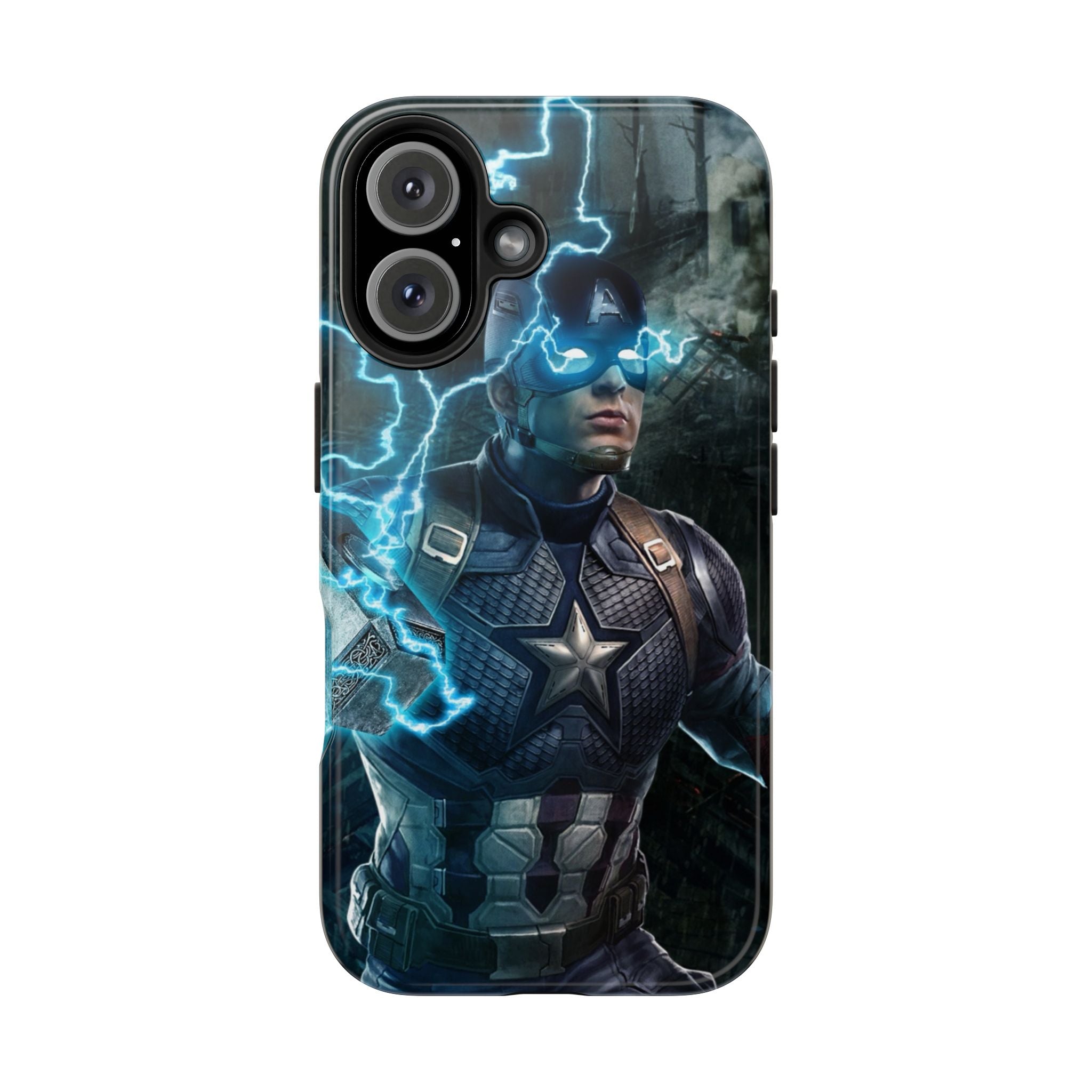 Captain America Superhero Tough Phone Cases, Hero Phone Cover, Gift for Gamers, Superhero Accessory, Durable Phone Case for Every Occasion