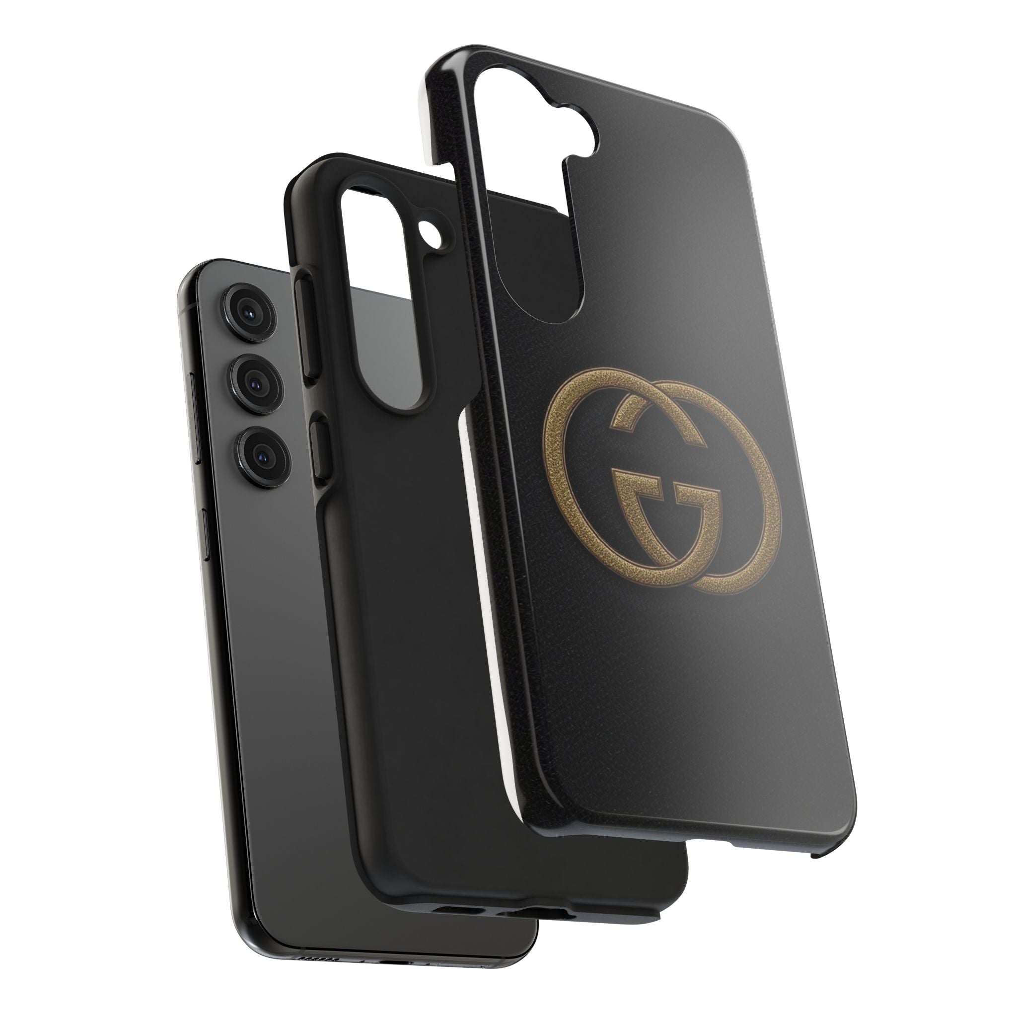 Stylish Tough Phone Cases with Elegant Logo, Durable Protection, Fashion Accessory, Smartphone Cases, Gift for Her or Him