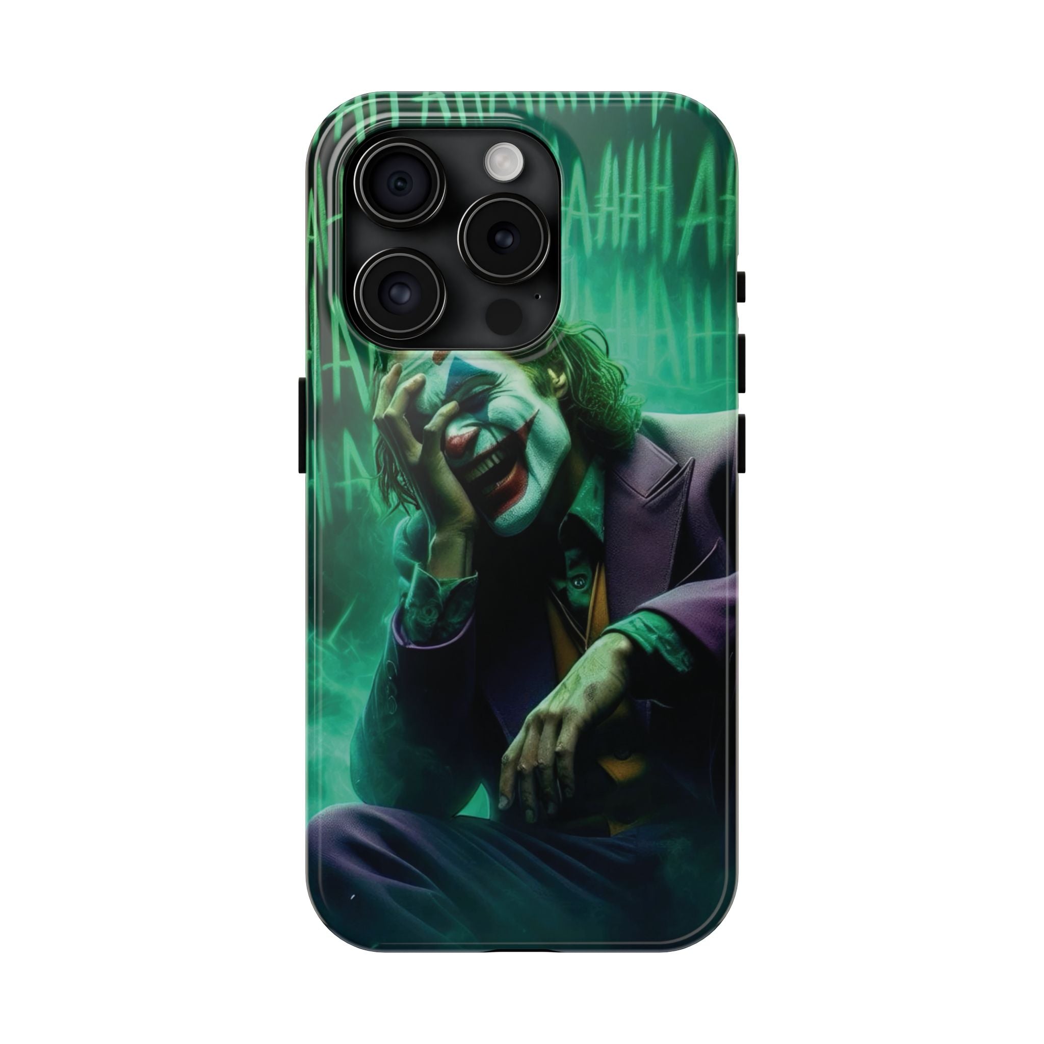 Joker Phone Cases, Tough Phone Cover, Customizable Phone Accessory, Unique Gift for Fans, Pop Culture Merchandise