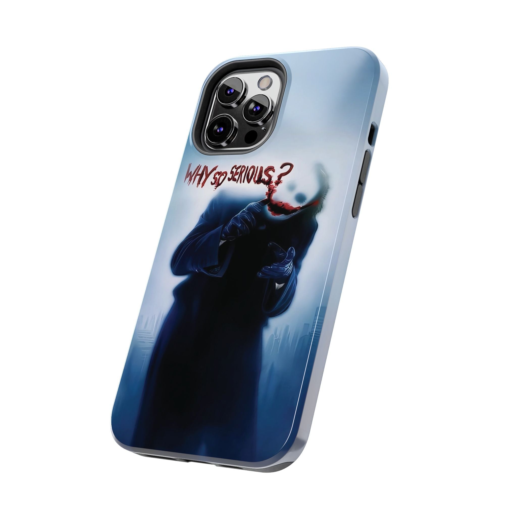 Tough Phone Cases, Dark Humor Phone Cover, Joker Inspired Case, Gifts for Movie Fans, Unique Phone Protector, Cool Accessories