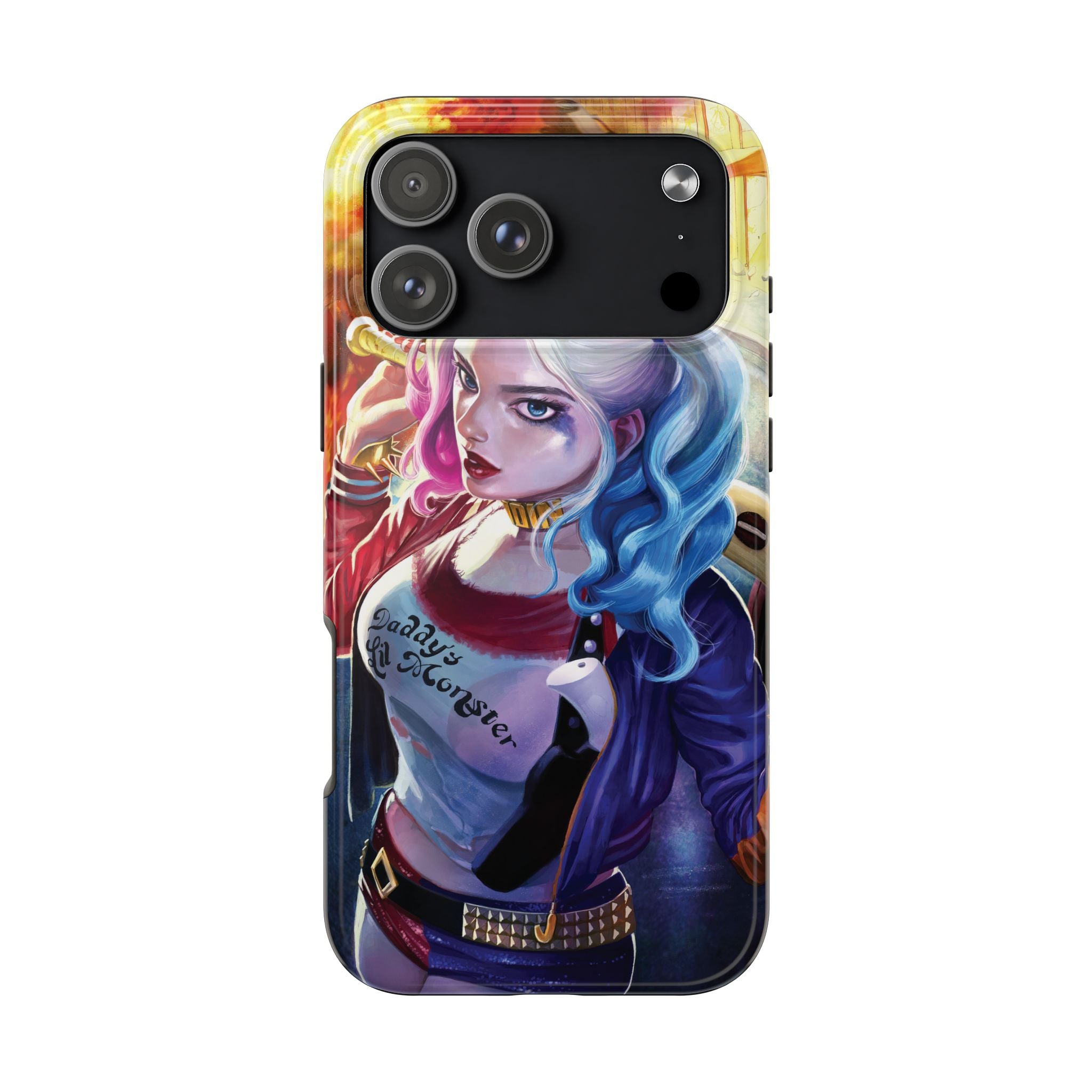 Harley Quinn Tough Phone Cases, Stylish Phone Protector for Women, Anime Style Mobile Cover, Unique Gift for Gamers, Pop Culture Accessories