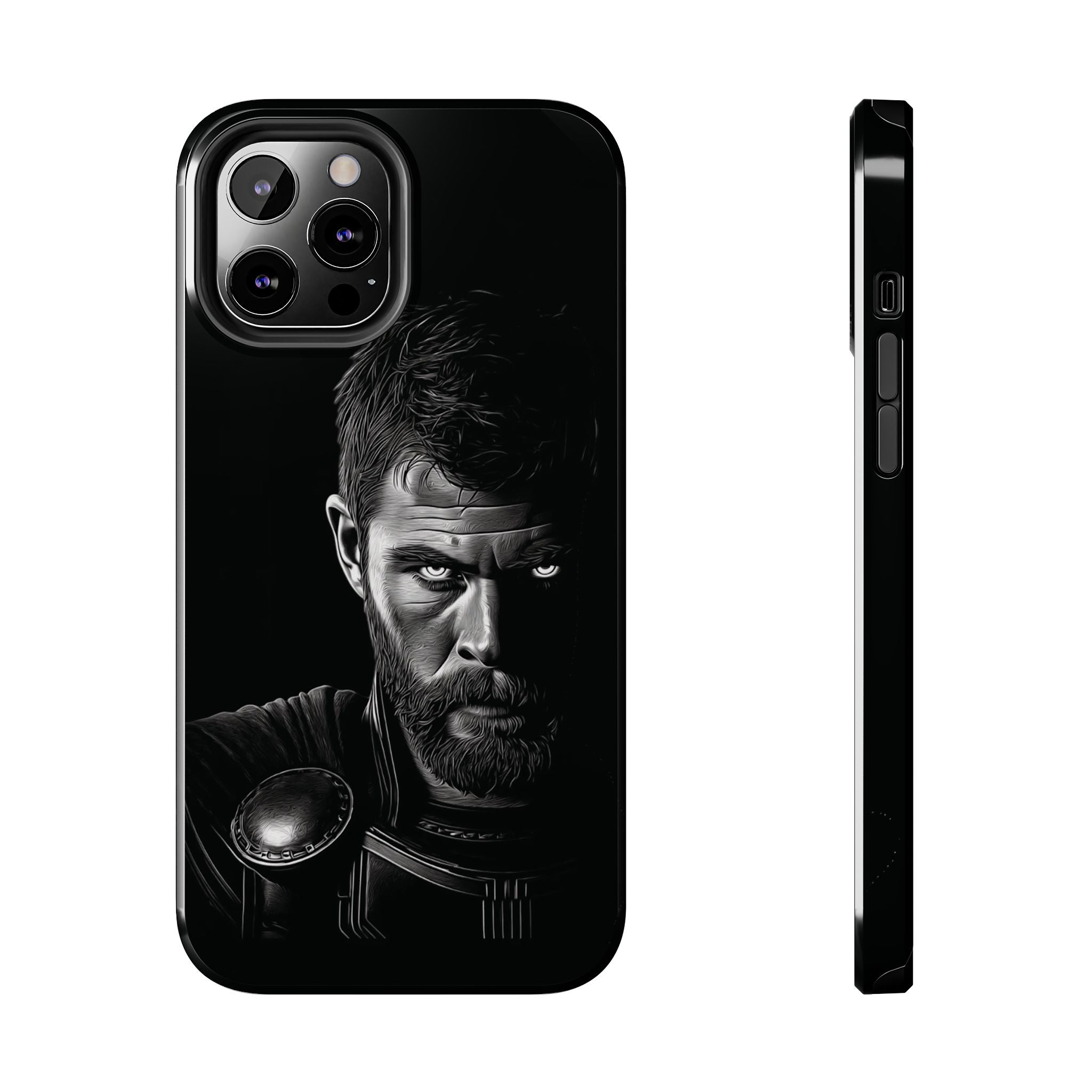 Tough Phone Cases featuring Warrior Design, Rugged Protector, Gift for Adventurers, Customizable Case, Durable Phone Cover