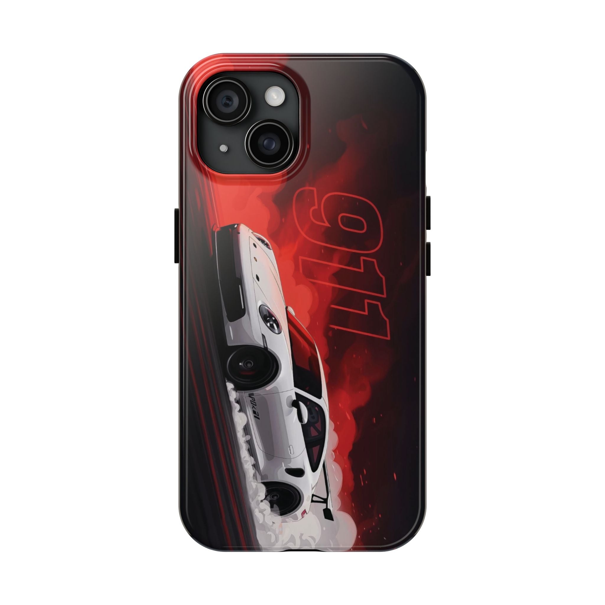 Racing-Inspired Porsche Tough Phone Case with 911 Design