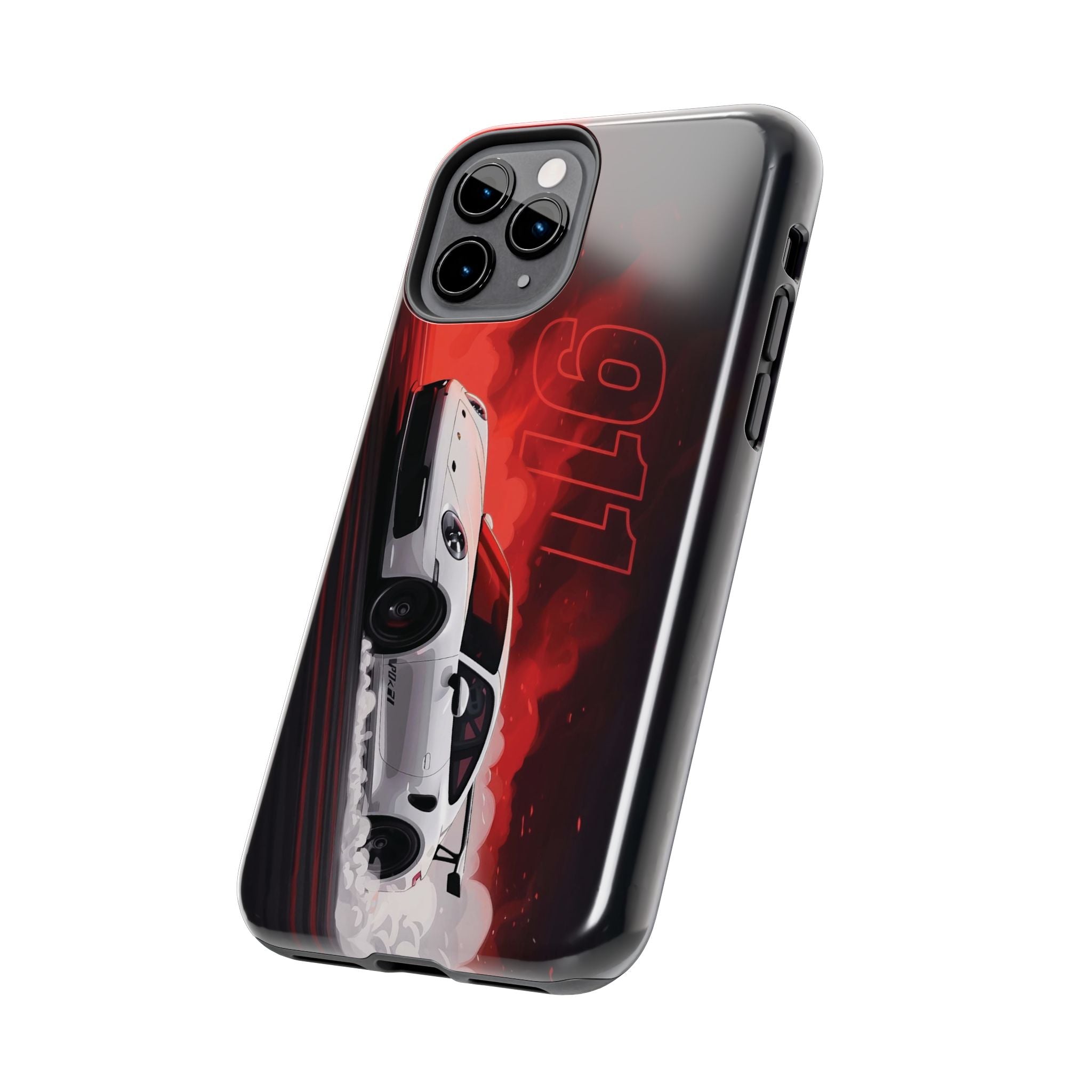 Racing-Inspired Porsche Tough Phone Case with 911 Design