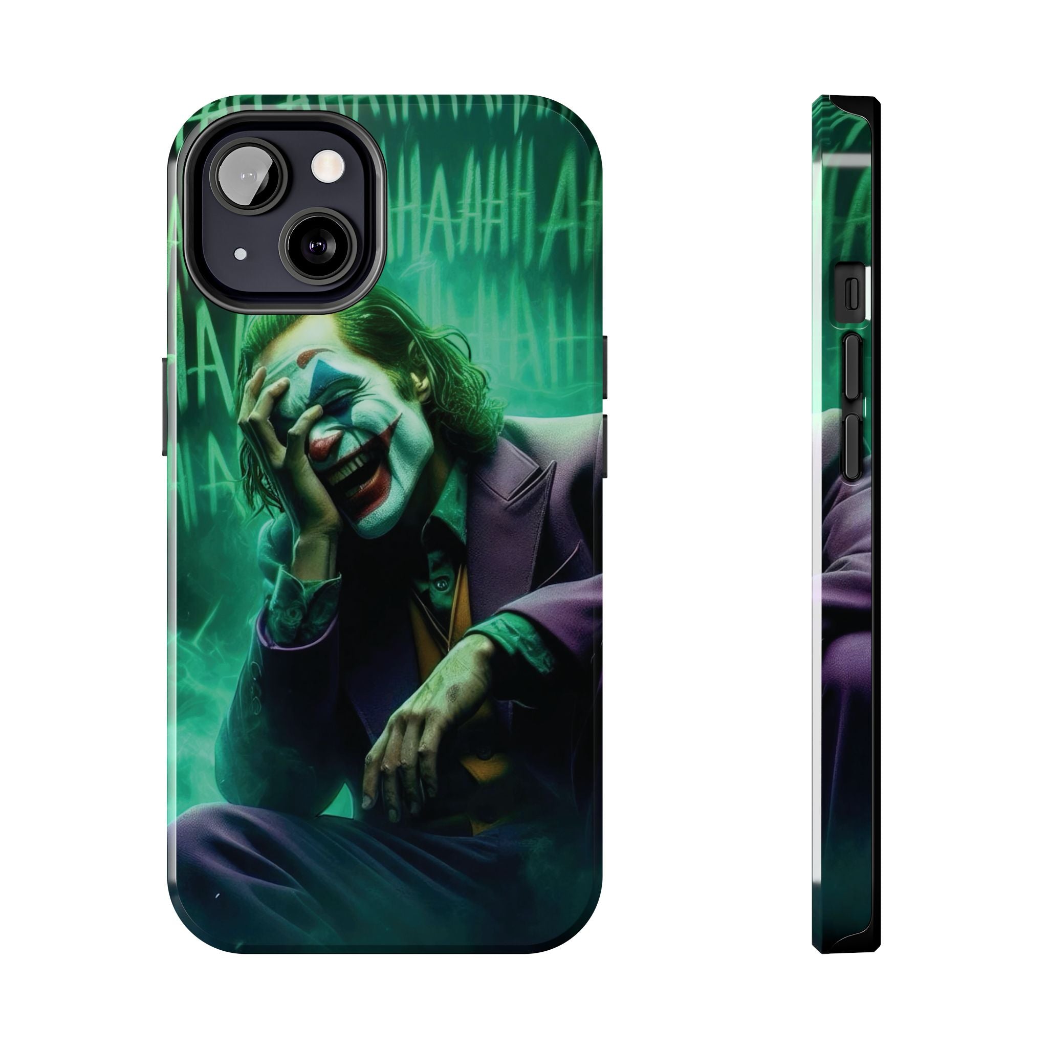 Joker Phone Cases, Tough Phone Cover, Customizable Phone Accessory, Unique Gift for Fans, Pop Culture Merchandise