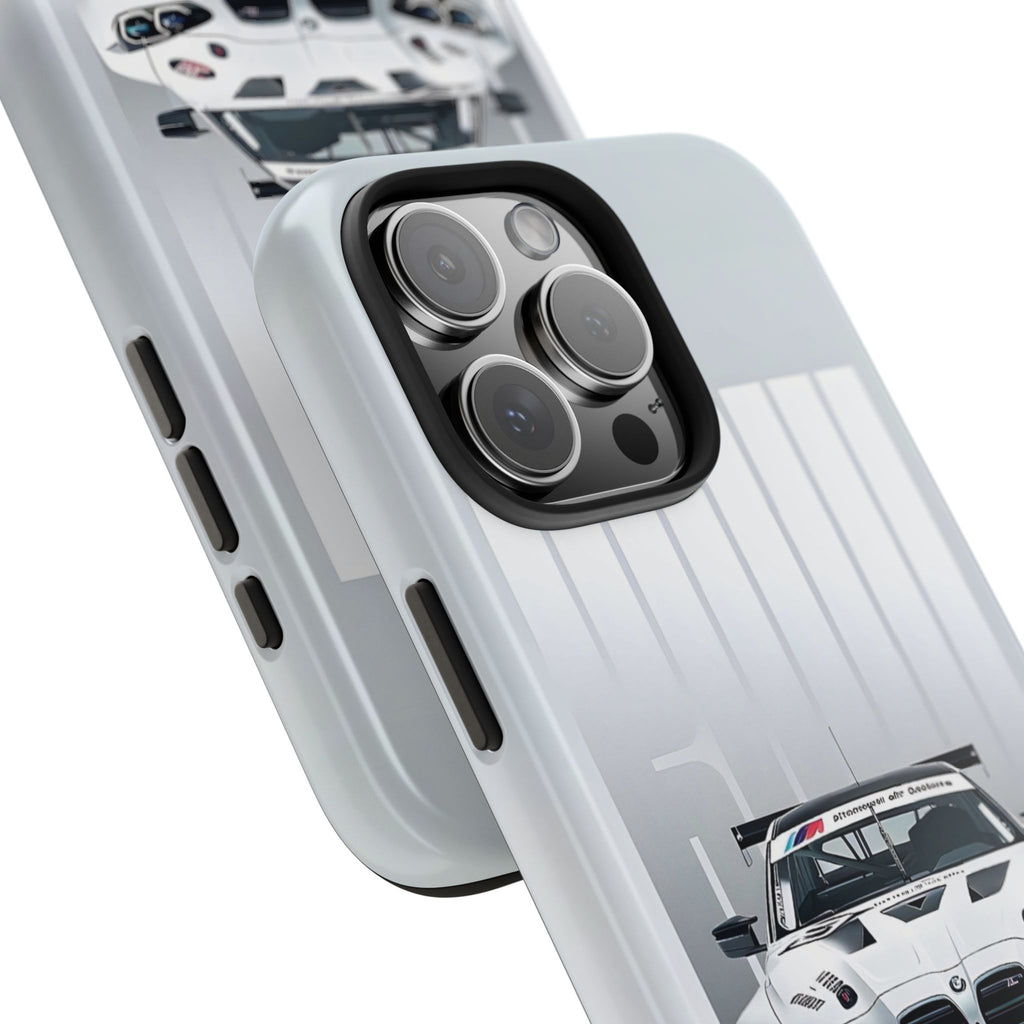 Race-Inspired Tough Phone Case for BMW M3 Fans