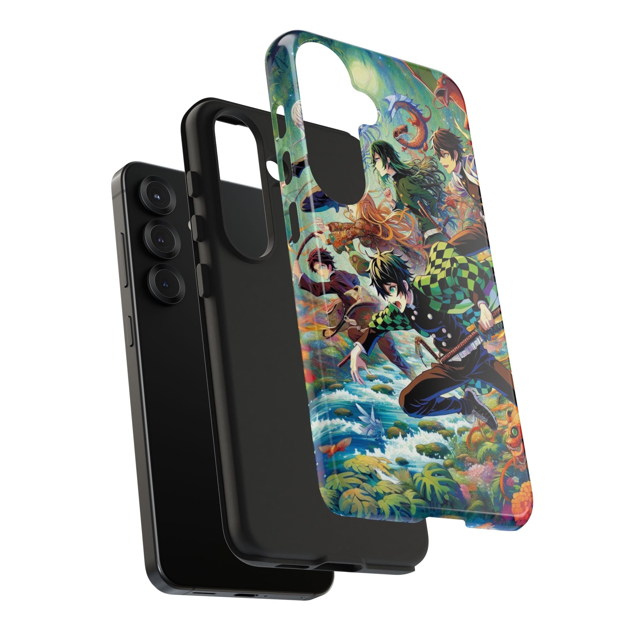 Vibrant Anime Tough Phone Cases, Protective Covers, Gifts for Fans, Geeky Accessories, Birthday or Holiday Presents