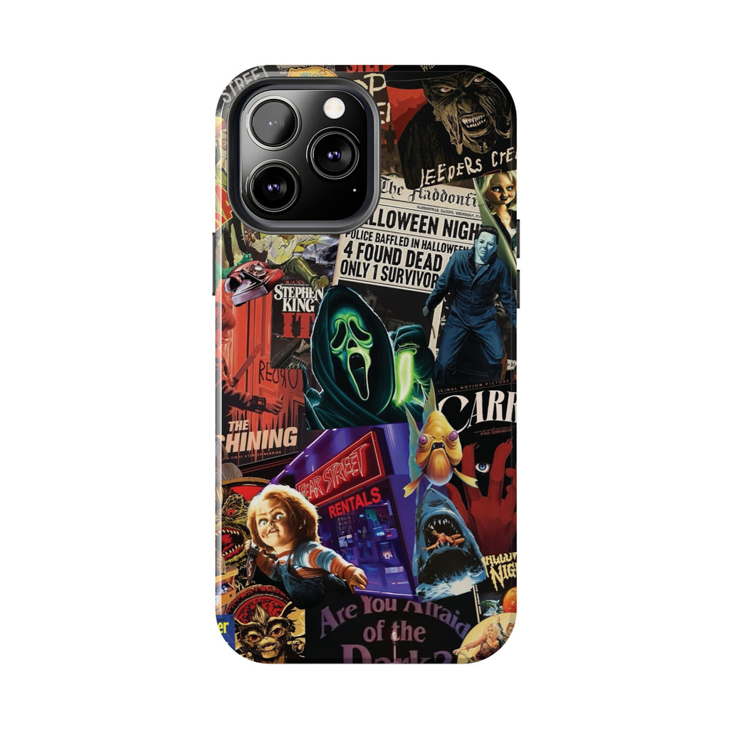 Spooky Horror Movie Phone Case | Tough Phone Cases for Horror Lovers, Halloween Gifts, Unique Accessories, Movie Night Essentials, [...]