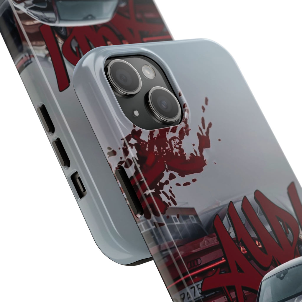 Audi-Inspired Tough Phone Case for Car Enthusiasts