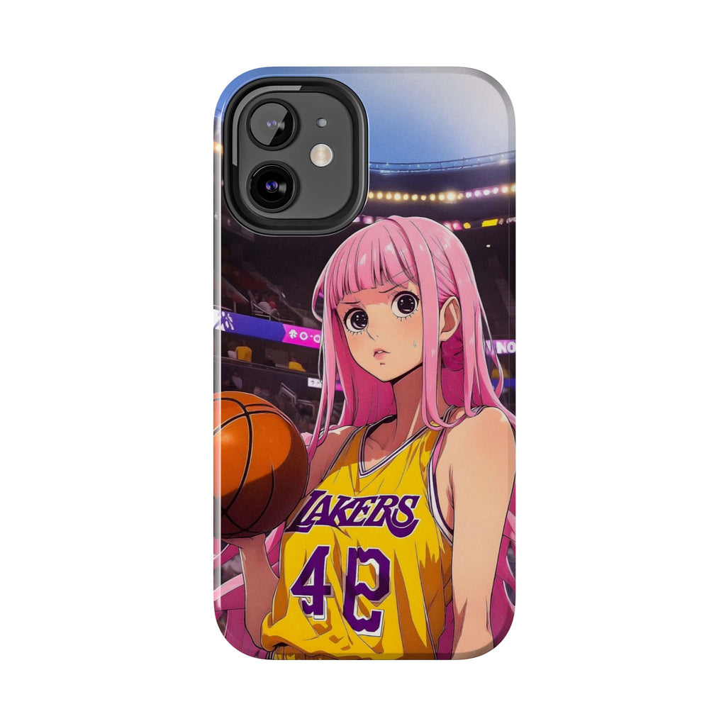 Sporty Anime Phone Cases - Tough Protection, Unique Basketball Design, Gift for Fans, Durable Soft Case, Perfect for Sports Lovers