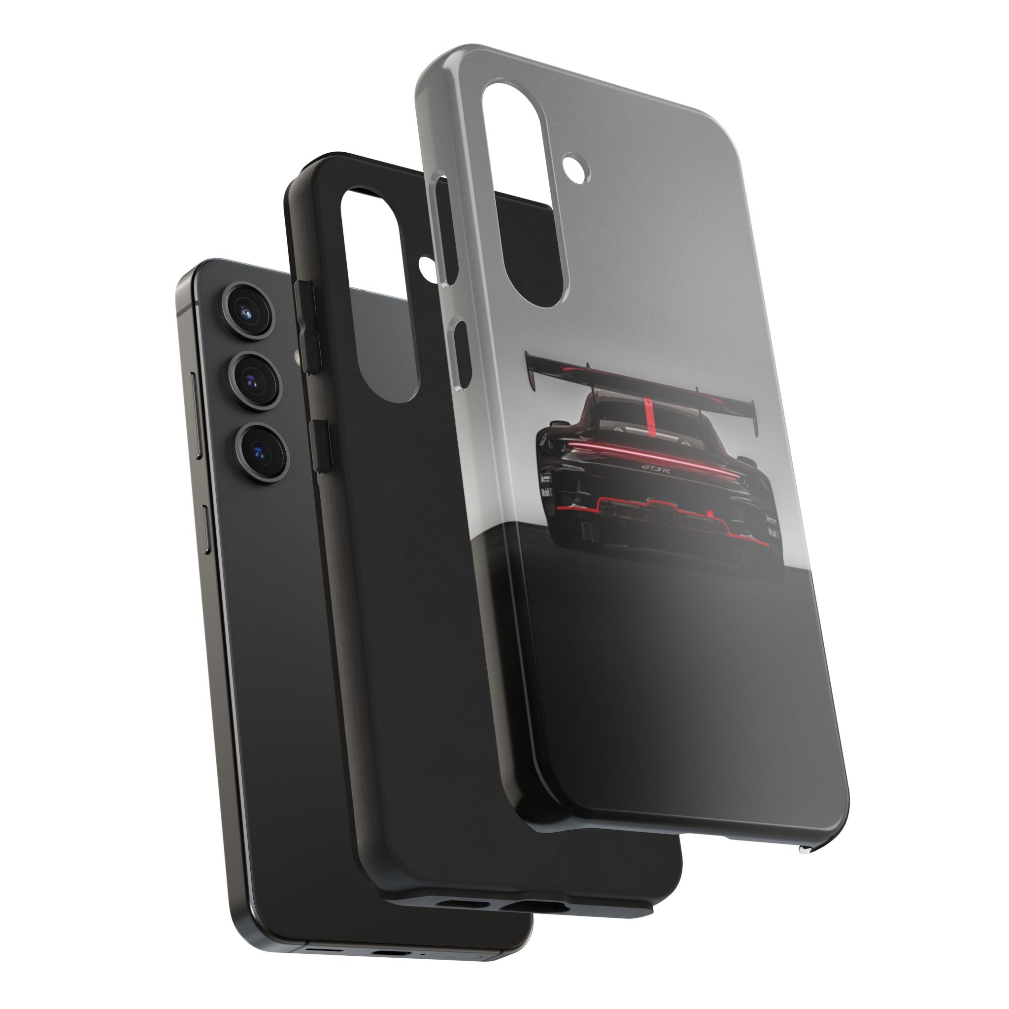 Racing-Inspired Tough Phone Case for Car Enthusiasts