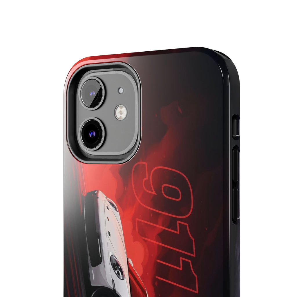 Racing-Inspired Porsche Tough Phone Case with 911 Design