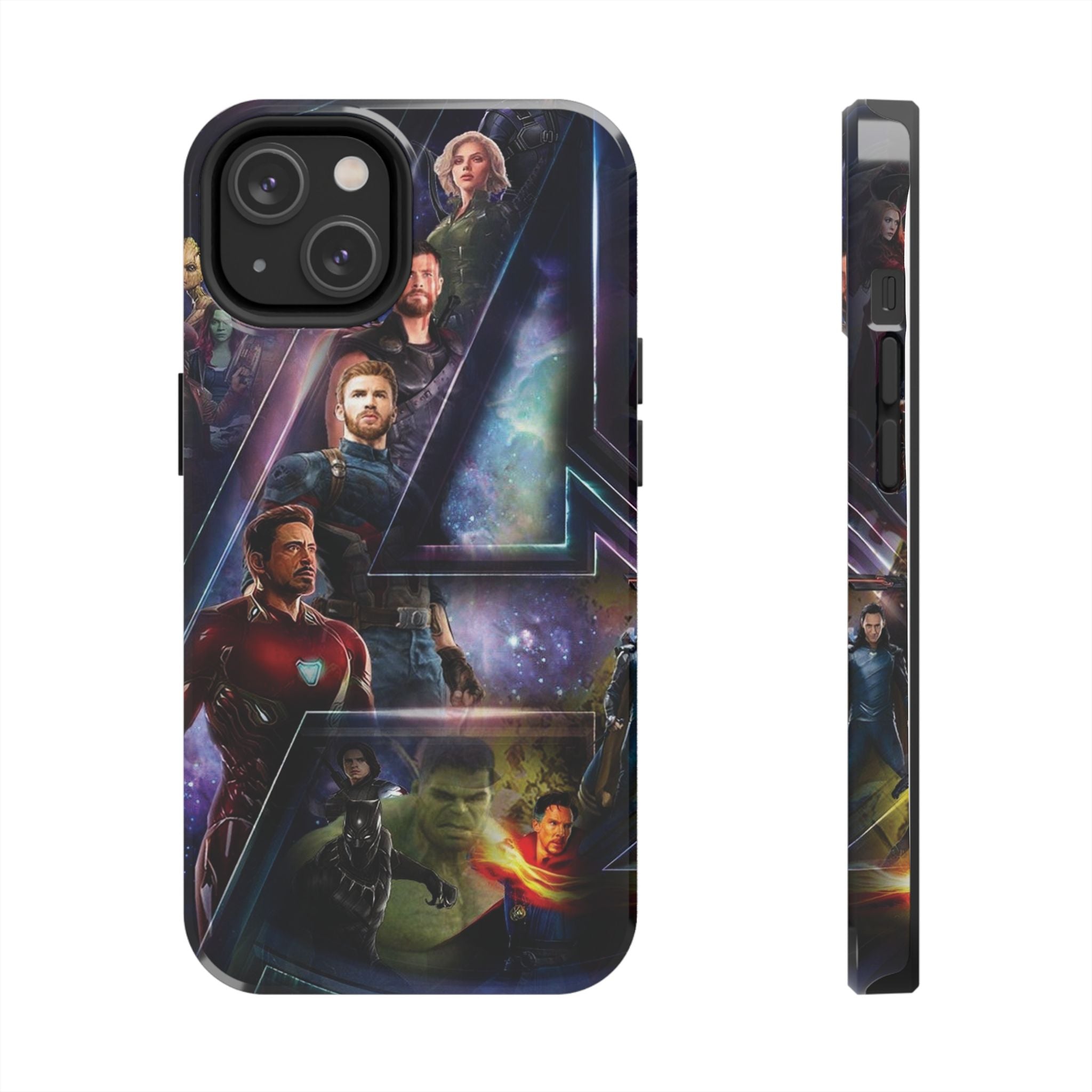 Marvel Avengers Tough Phone Cases | Durable Phone Cover, Superhero Gifts, Geek Accessories, Unique Phone Cases, Avengers Merchandise