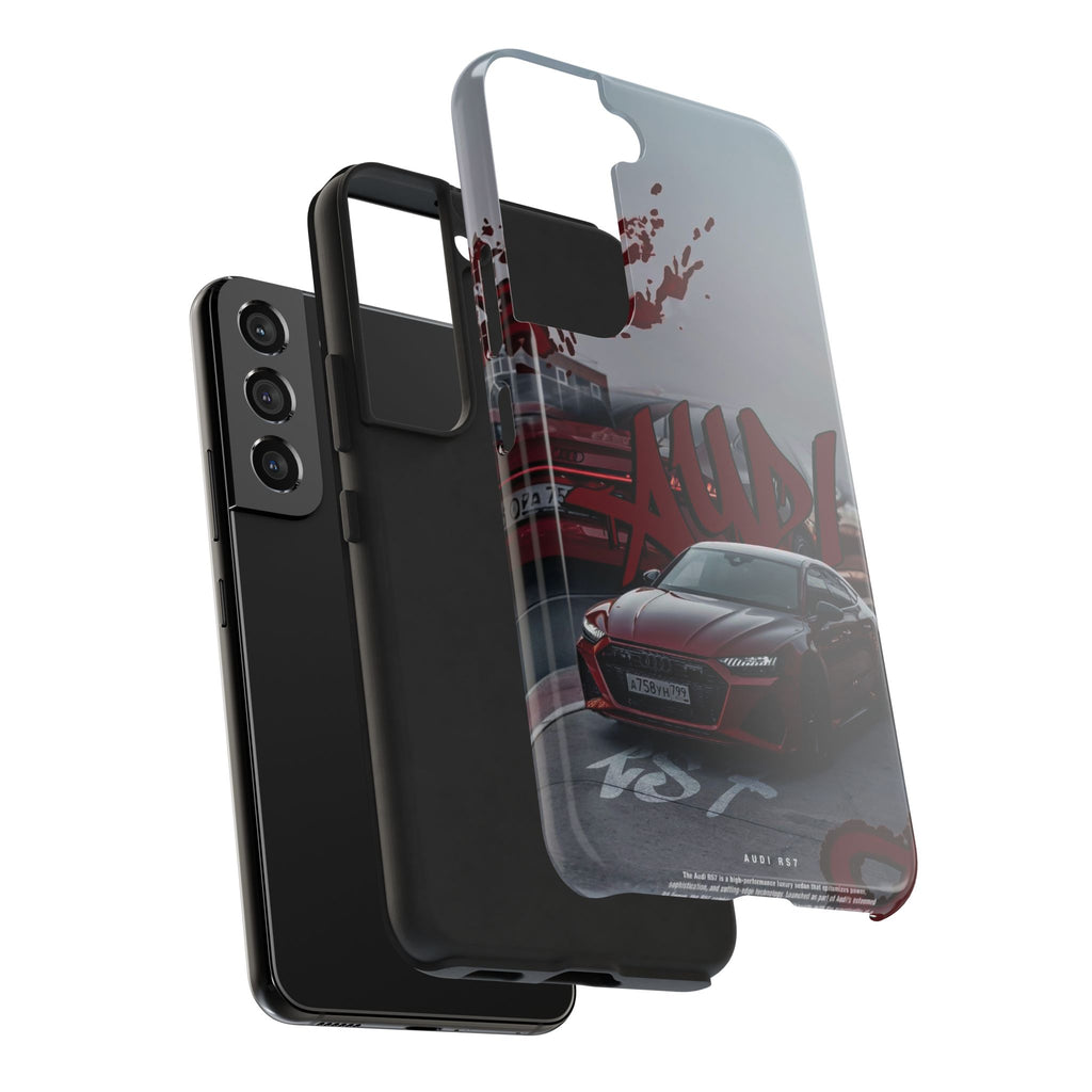 Audi-Inspired Tough Phone Case for Car Enthusiasts