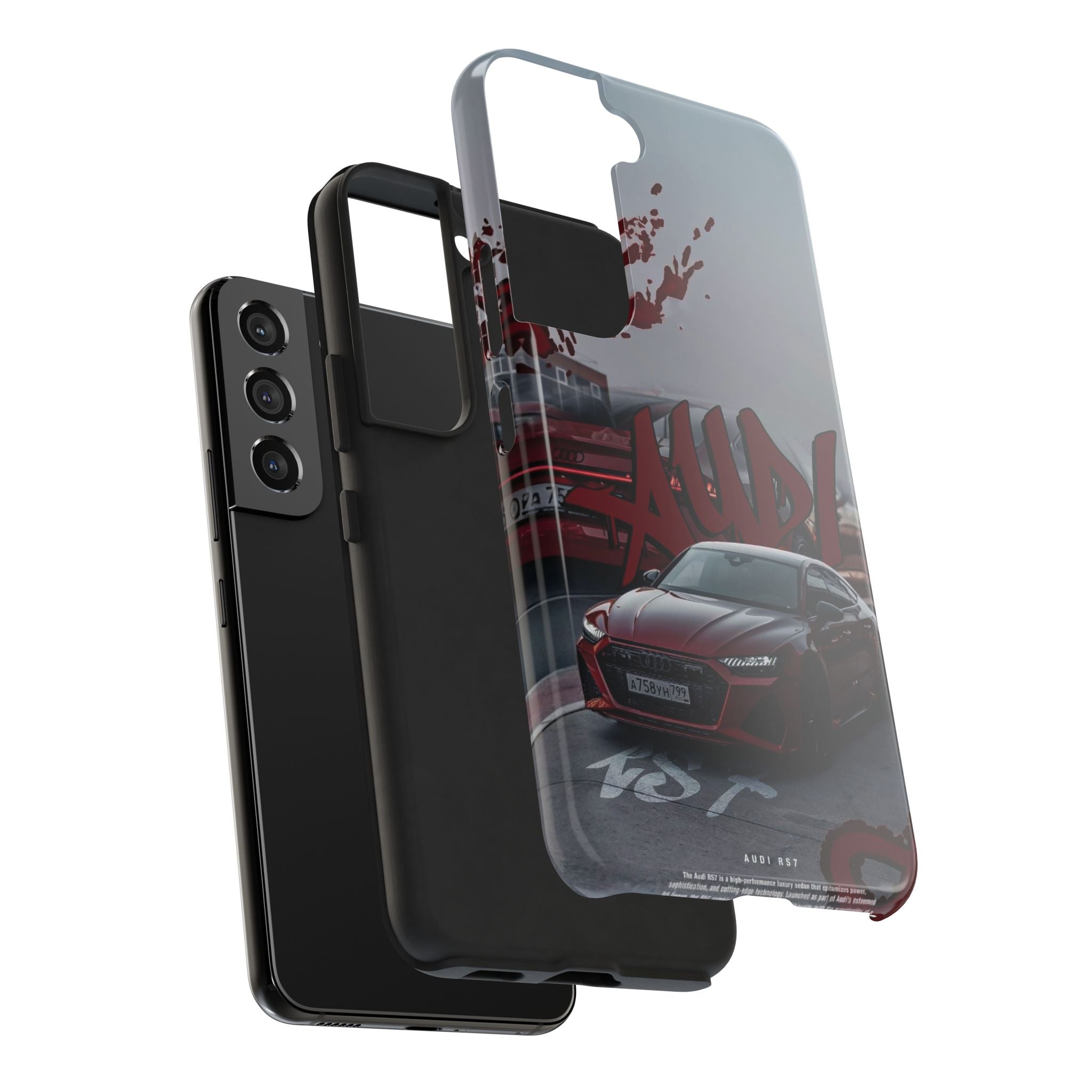Audi-Inspired Tough Phone Case for Car Enthusiasts