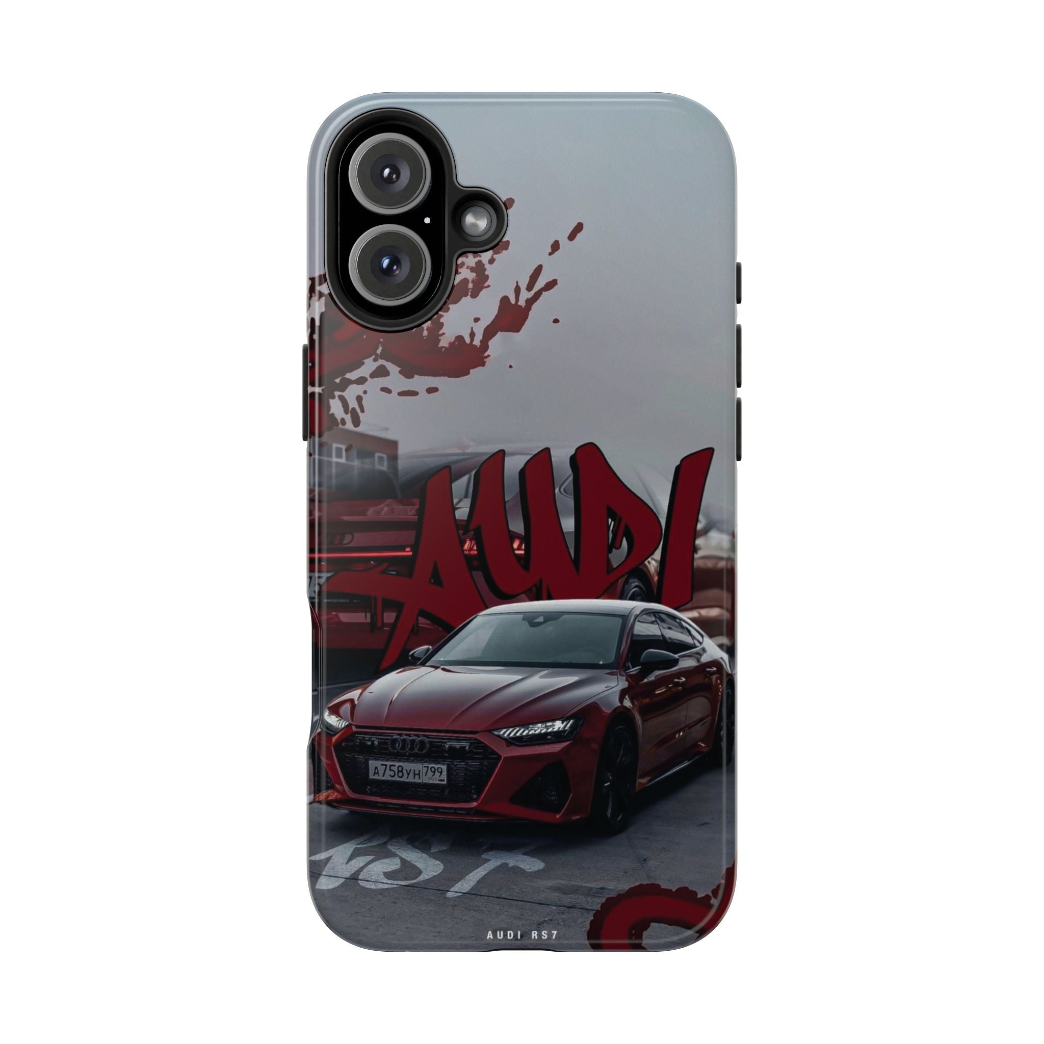 Audi-Inspired Tough Phone Case for Car Enthusiasts