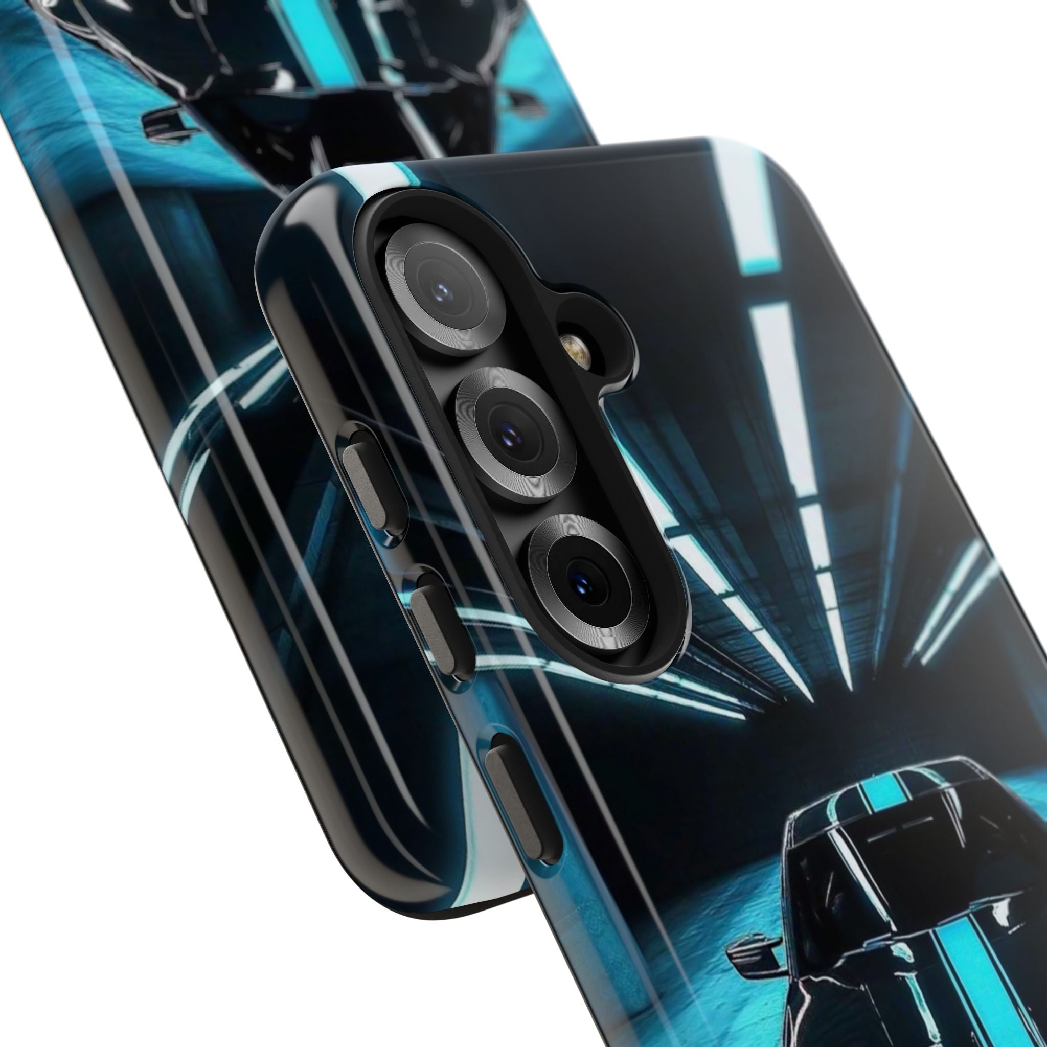 Stylish Tough Phone Case for Car Enthusiasts - Durable & Protective